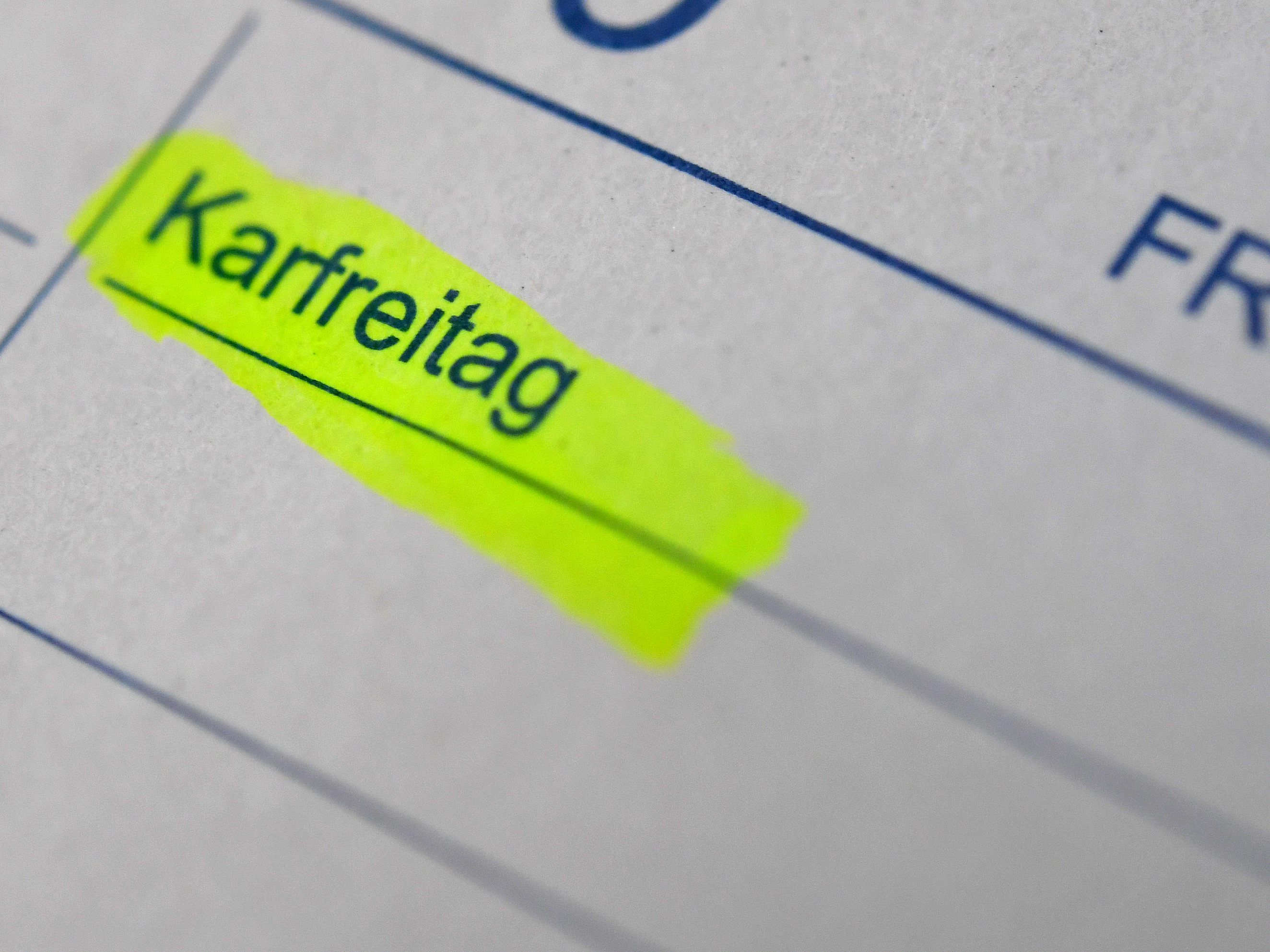 Weiter Rätselraten um eine nötige Karfreitags-Regelung