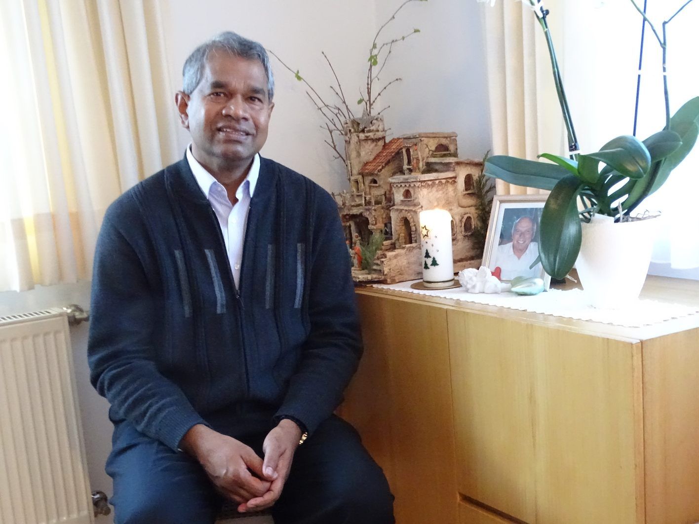 Pfarrer Georg Thaniyath gründete den gemeinnützigen Verein „Dach überm Kopf“. Pfarrer Georg Thaniyath gründete den gemeinnützigen Verein „Dach überm Kopf“.