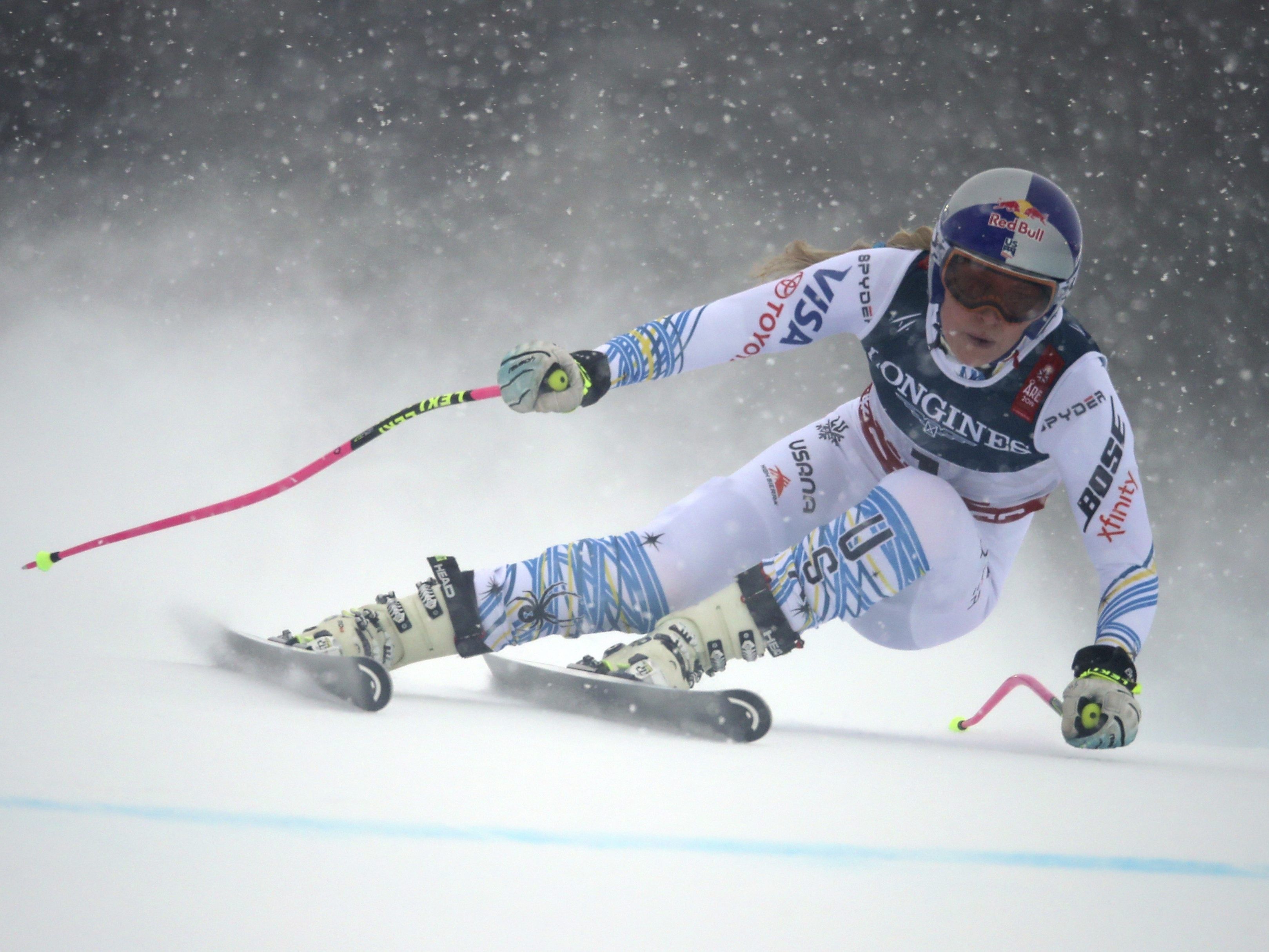 Alpin-Ass Lindsey Vonn bestreitet am Sonntag in Schweden das letzte Rennen ihrer Laufbahn.