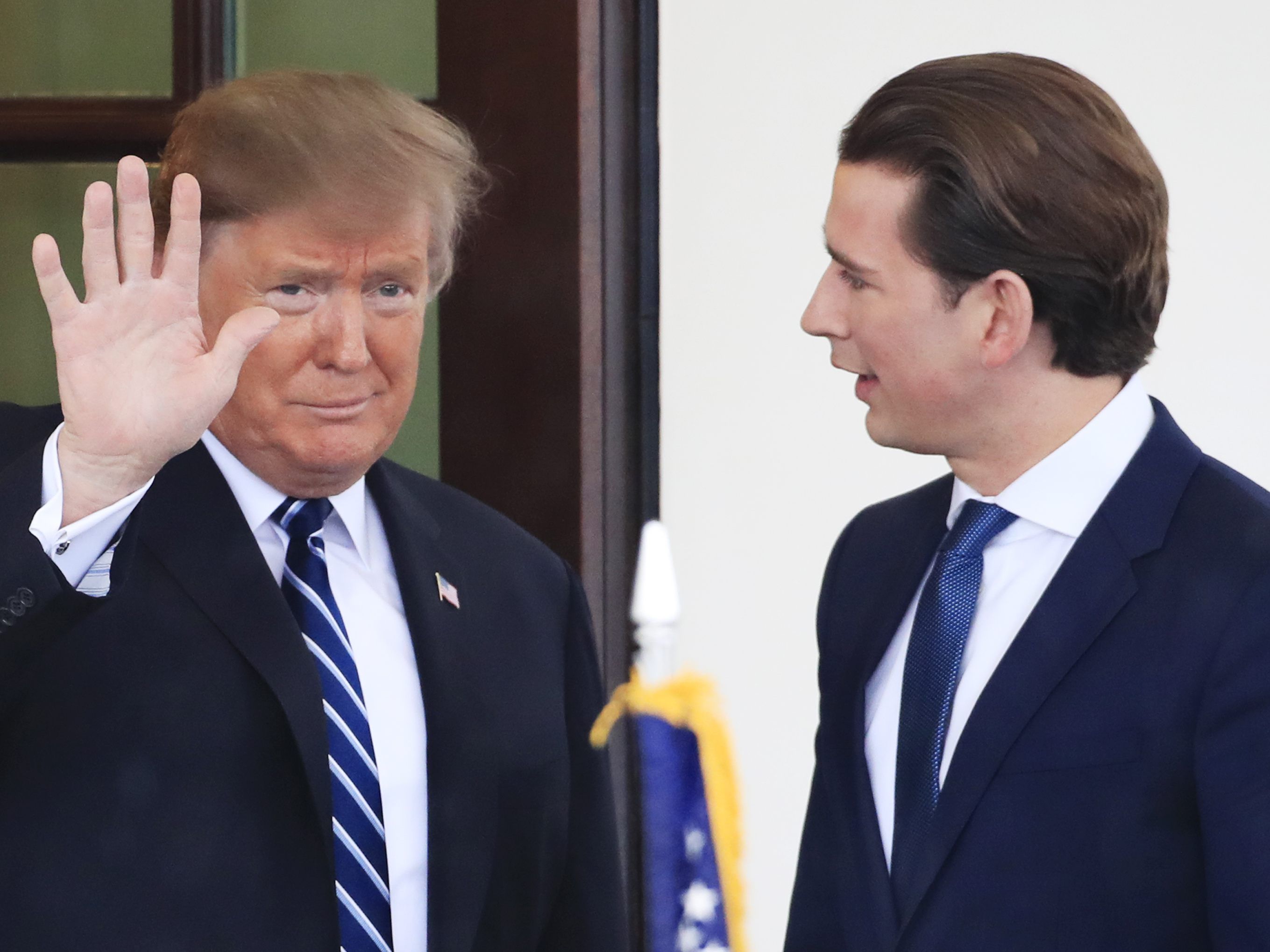 Bundeskanzler Kurz gab der "Washington Post" ein Interview. Bundeskanzler Kurz gab der "Washington Post" ein Interview.