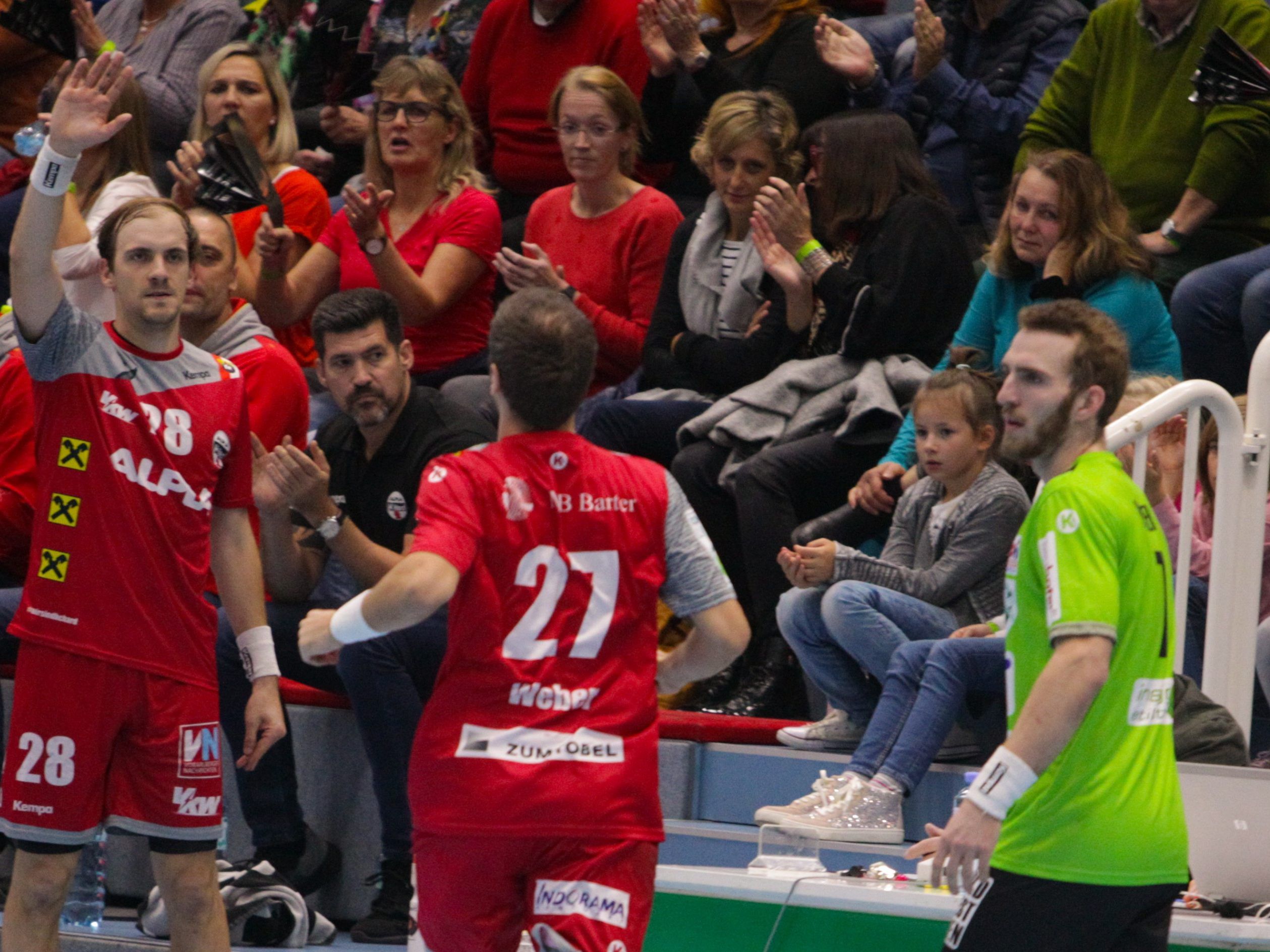 Im Heimspiel des Alpla HC Hard gegen Westwien haben Frauen freinen Eintritt. Im Heimspiel des Alpla HC Hard gegen Westwien haben Frauen freinen Eintritt.