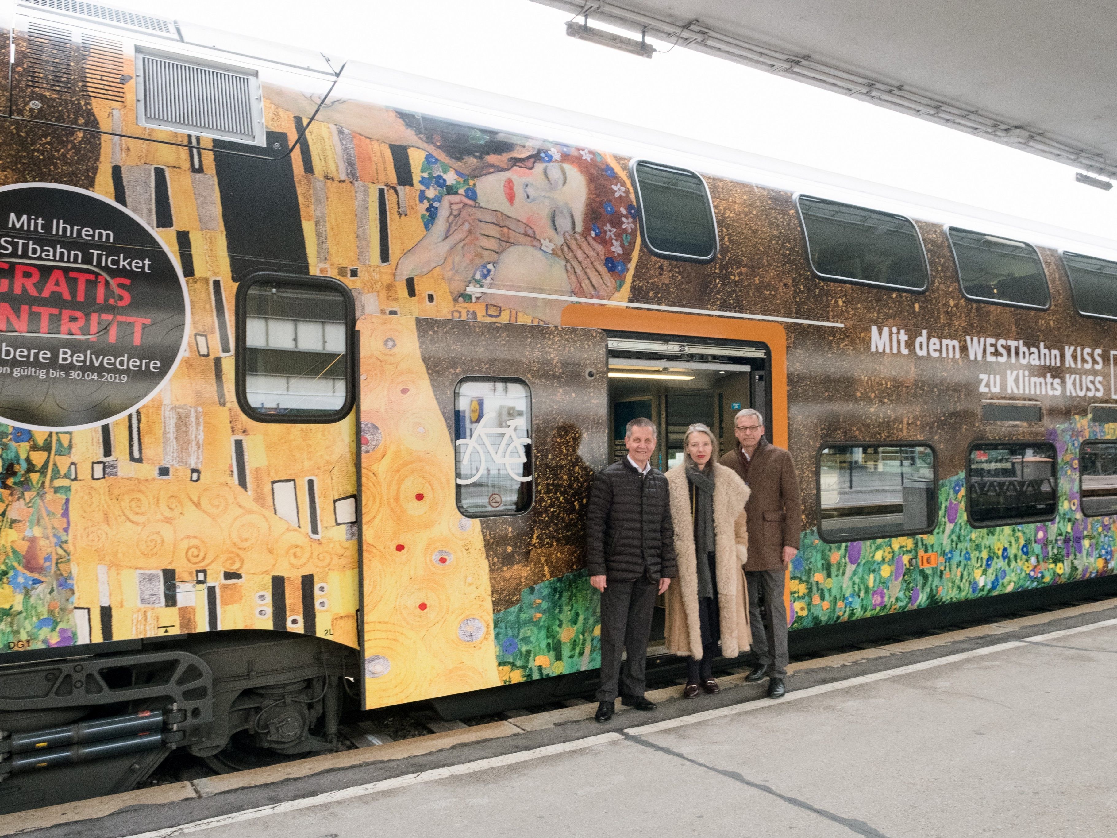 Reisende mit einem WESTbahn Ticket können das Obere Belvedere gratis besuchen. Reisende mit einem WESTbahn Ticket können das Obere Belvedere gratis besuchen.
