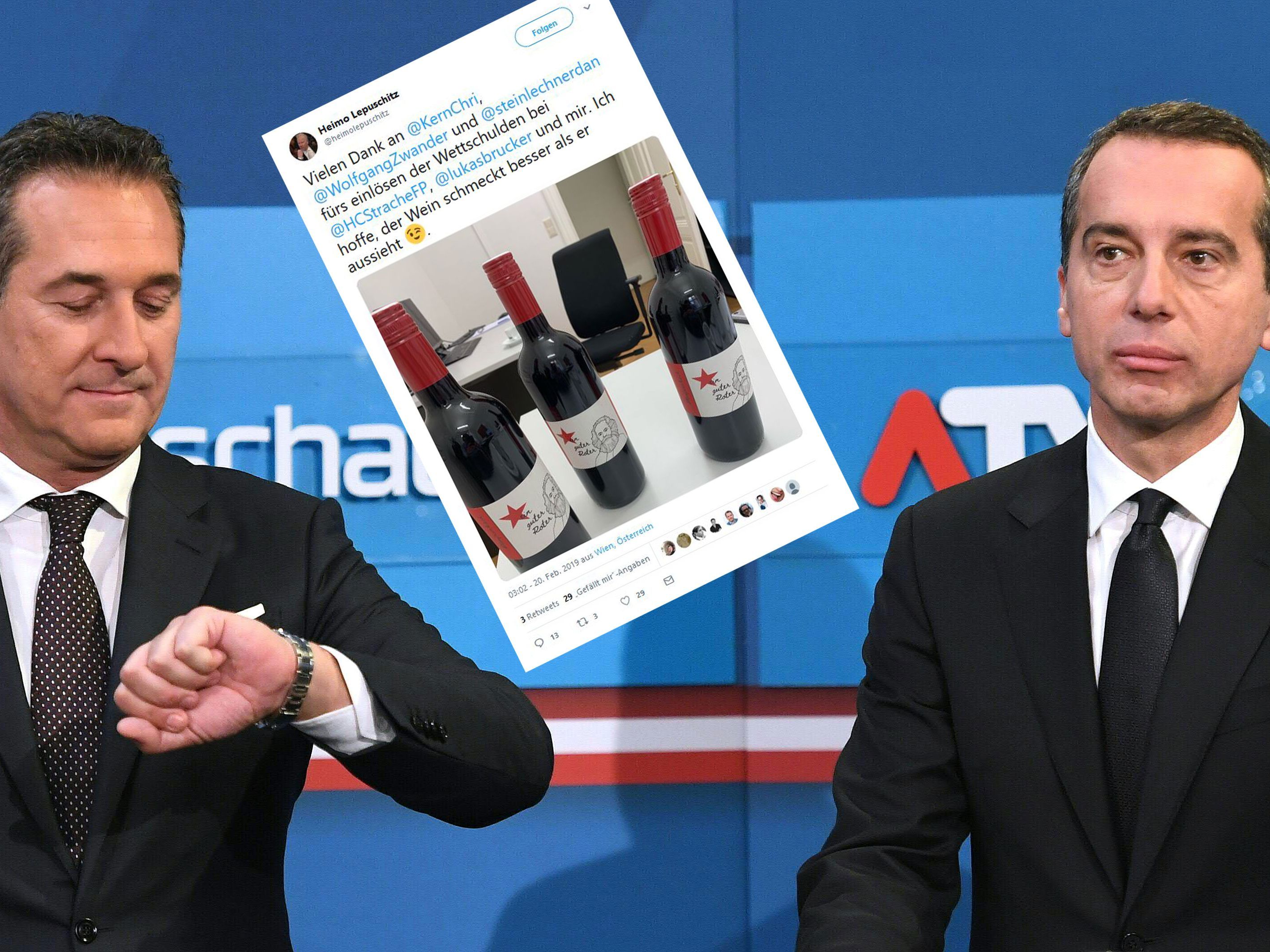 Kern löste seine Wettschulden ein. Kern löste seine Wettschulden ein.
