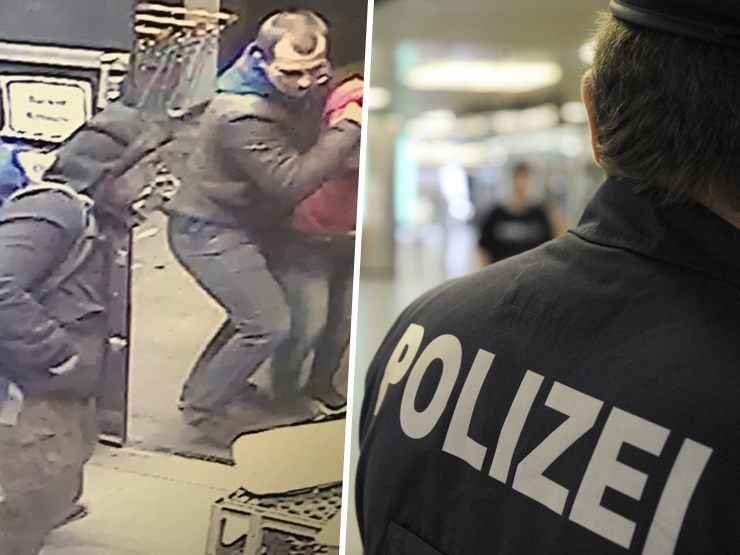 Die Polizei fahndet nach zwei Männern.