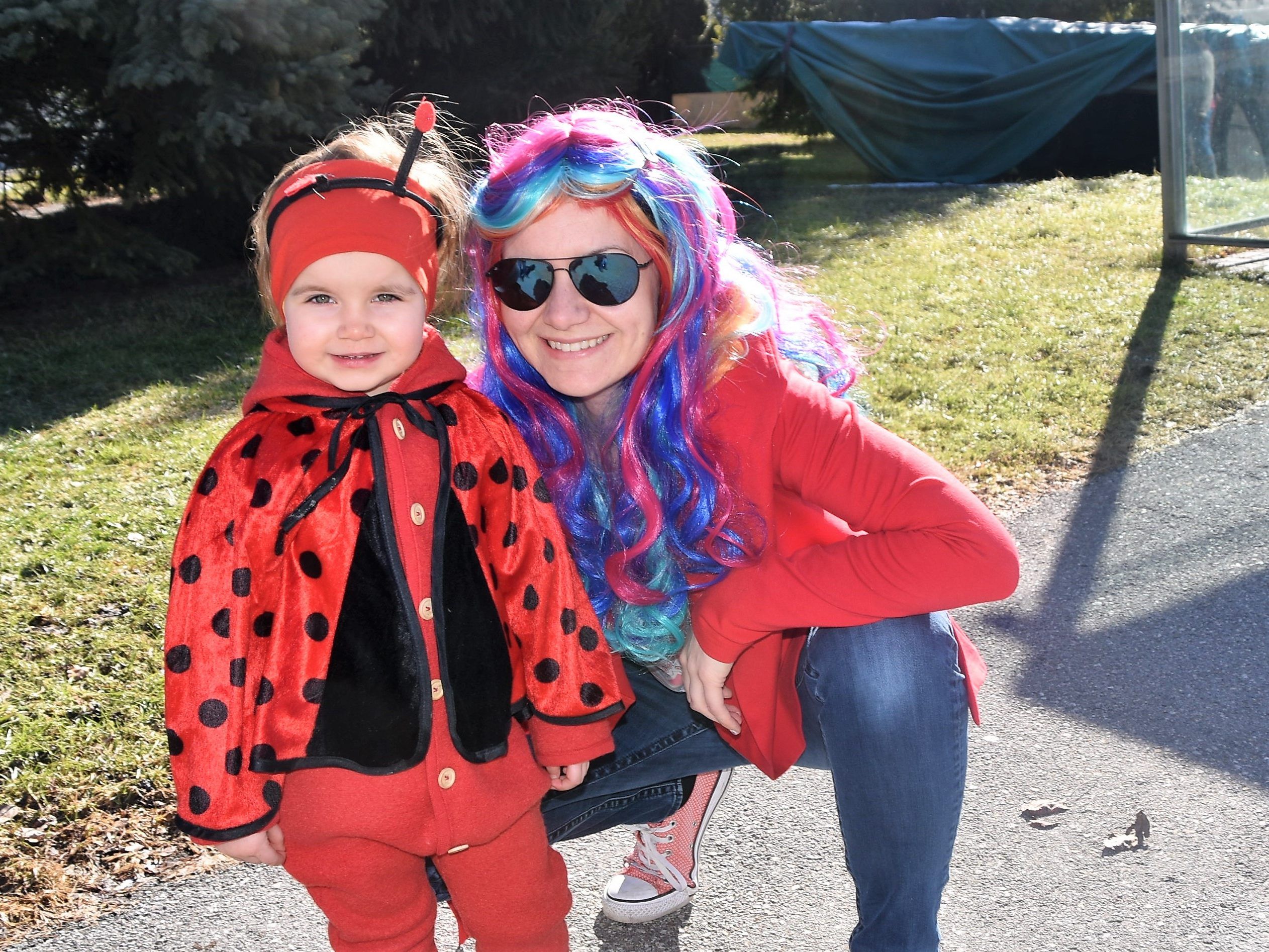Carolina mit Mama Sabine war mit dabei Carolina mit Mama Sabine war mit dabei