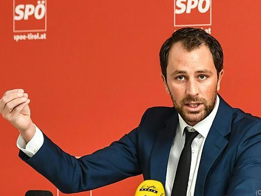 Georg Dornauer stellt sich der Wahl zum Tiroler SPÖ-Vorsitzenden