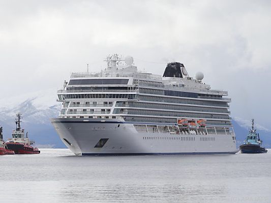 Die "Viking Sky" drohte vorübergehend, auf Grund zu laufen