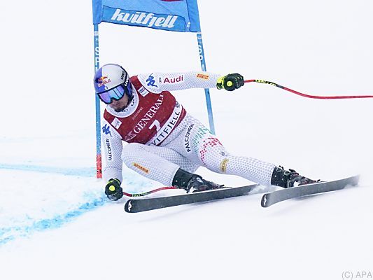 Dominik Paris im Super-G-Weltcup neue Nummer eins