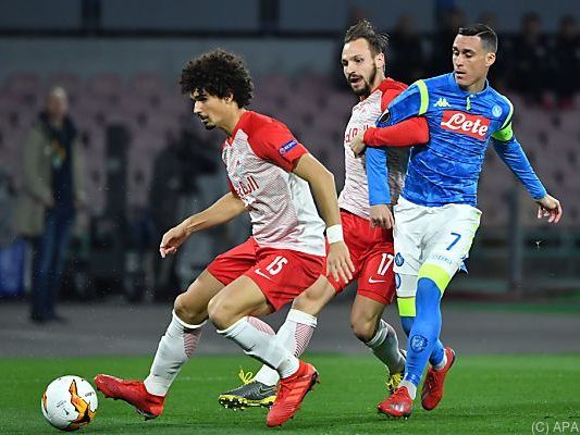 Salzburg braucht gegen Napoli ein Wunder Salzburg braucht gegen Napoli ein Wunder