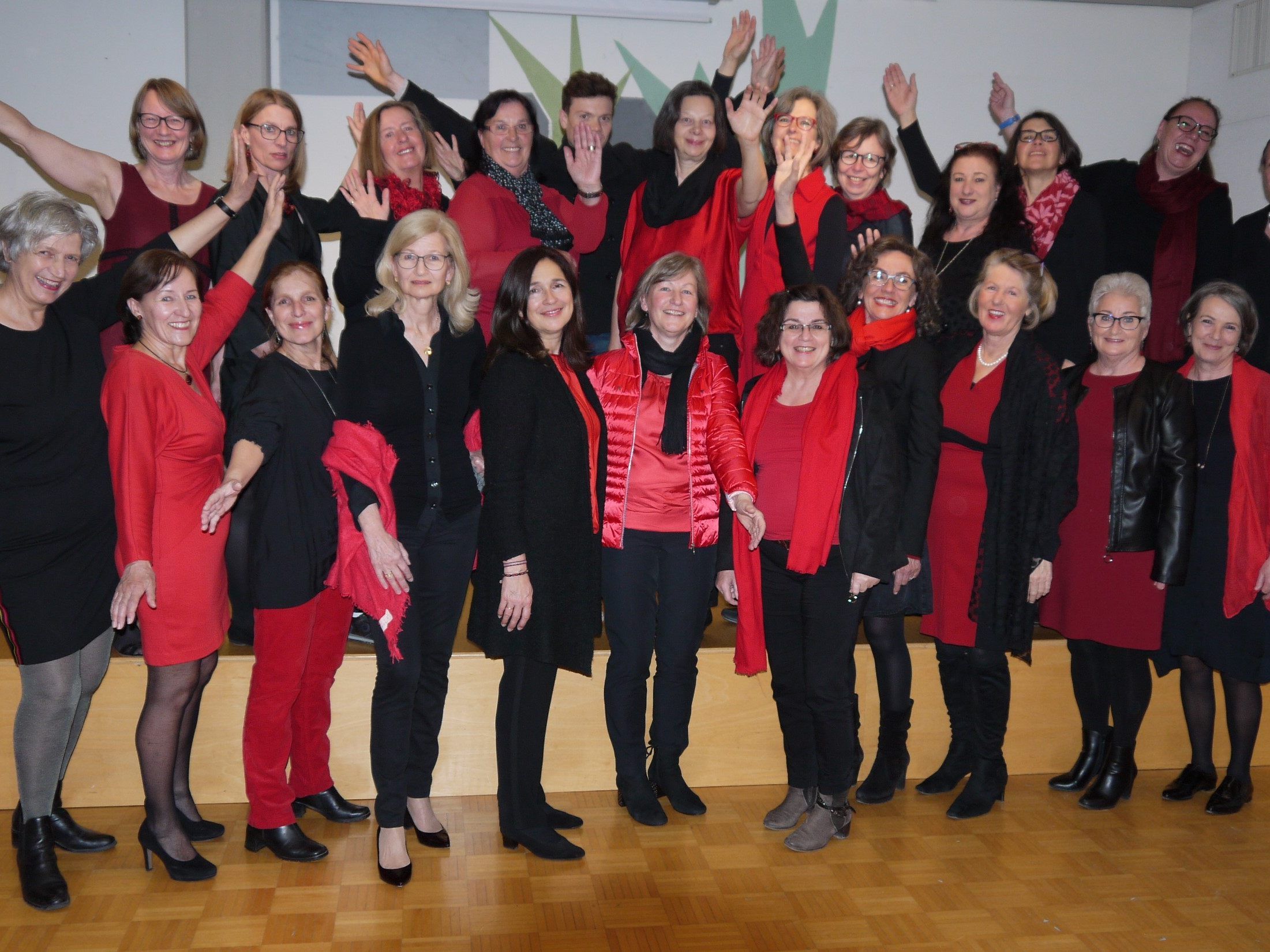 Die Sängerinnen des Frauenchor Hofsteig freuen sich auf Ihren Besuch des Jubiläumskonzerts Die Sängerinnen des Frauenchor Hofsteig freuen sich auf Ihren Besuch des Jubiläumskonzerts