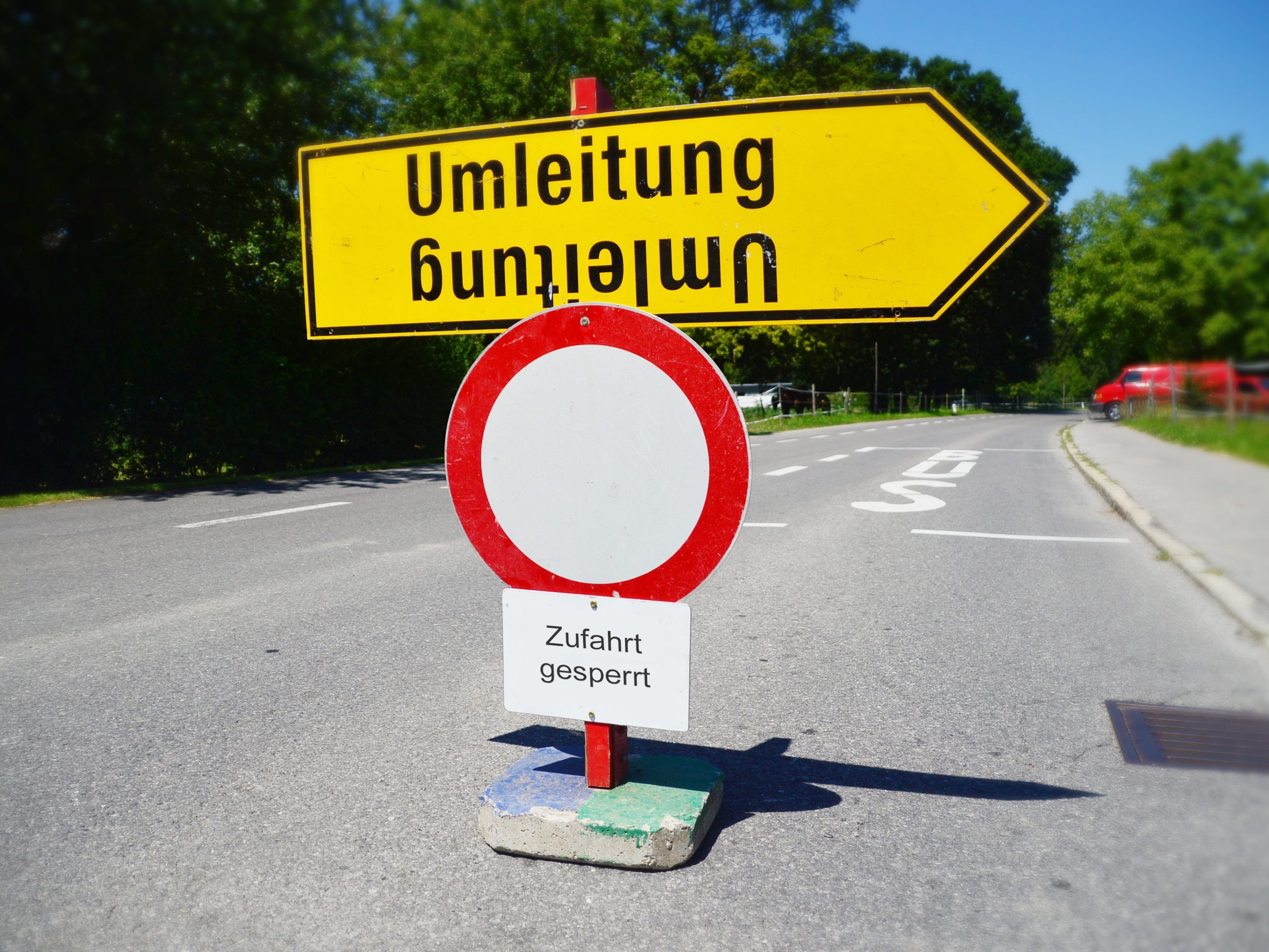 Straßensperre