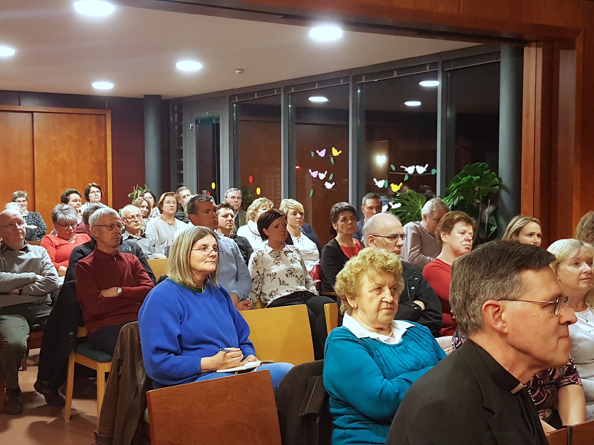 Großes Interesse an der Vortragsreihe „Christsein im 21. Jahrhundert“.