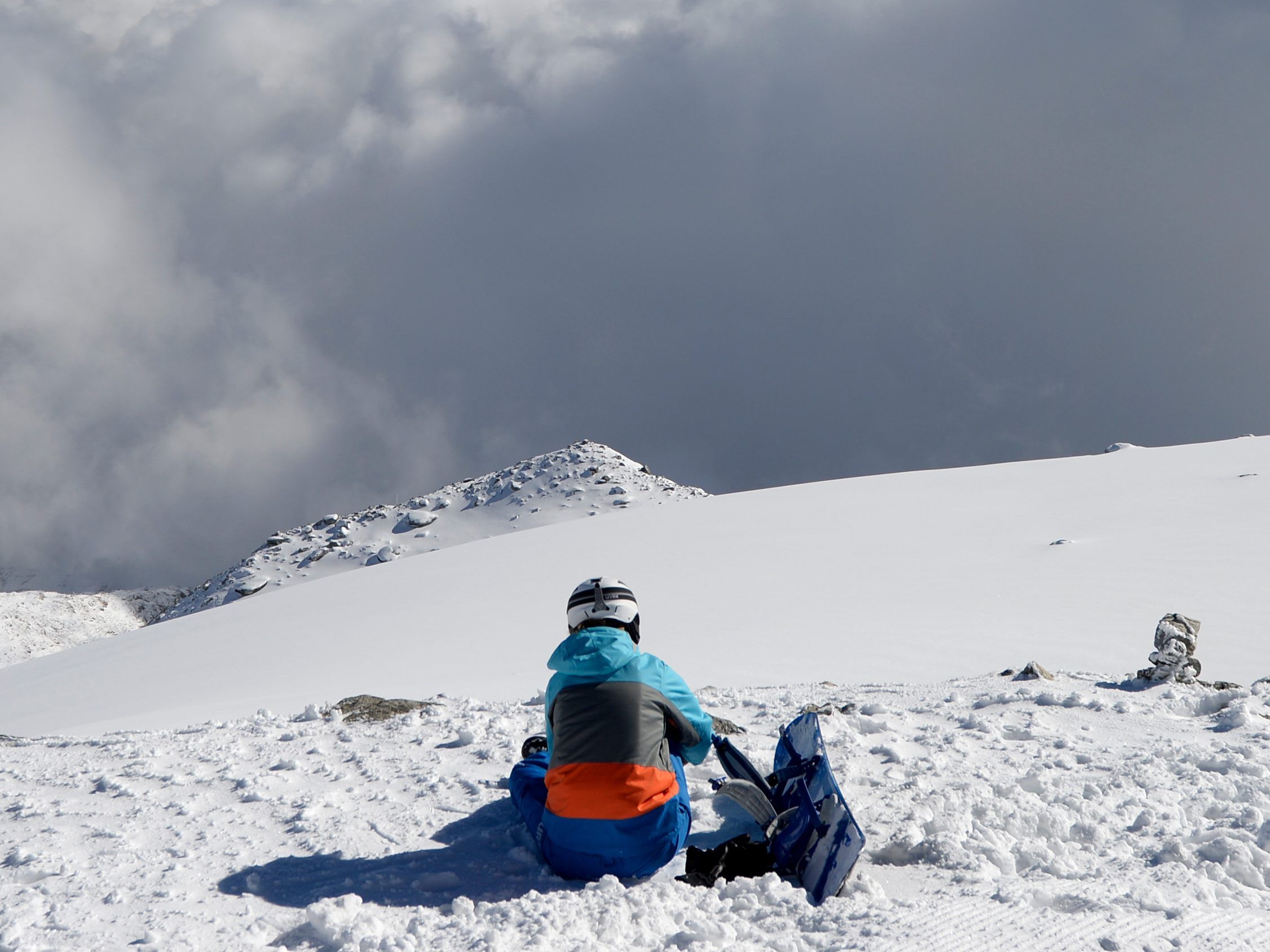 Ein Snowboarder verletzte sich bei einer Kollision in Lech.