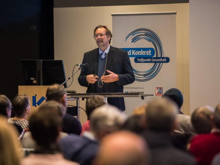 Primar Alexander De Vries wusste das Publikum anschaulich zu informieren. Primar Alexander De Vries wusste das Publikum anschaulich zu informieren.