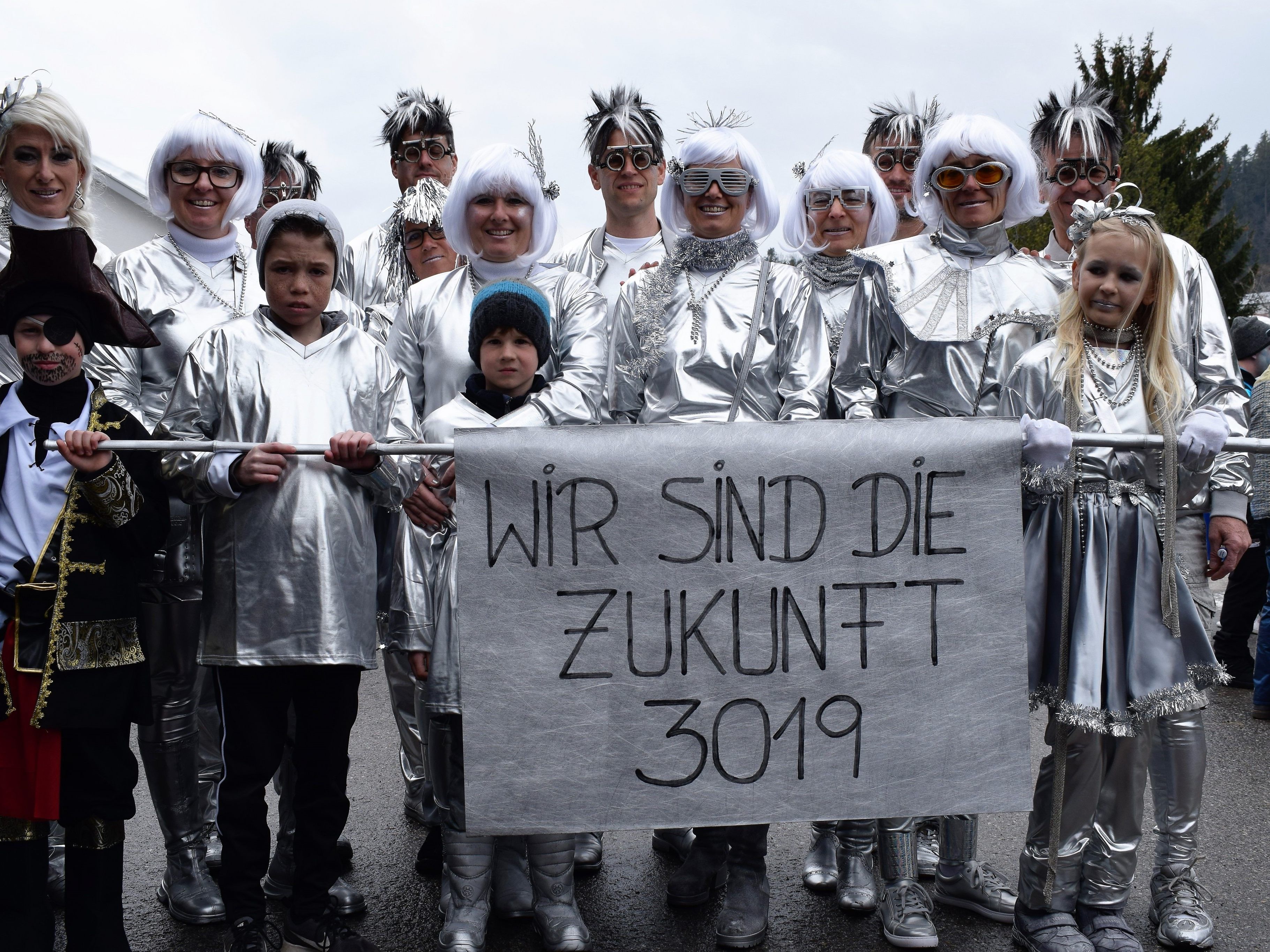 Interessante Kostümideen zum Umzugsthema.
