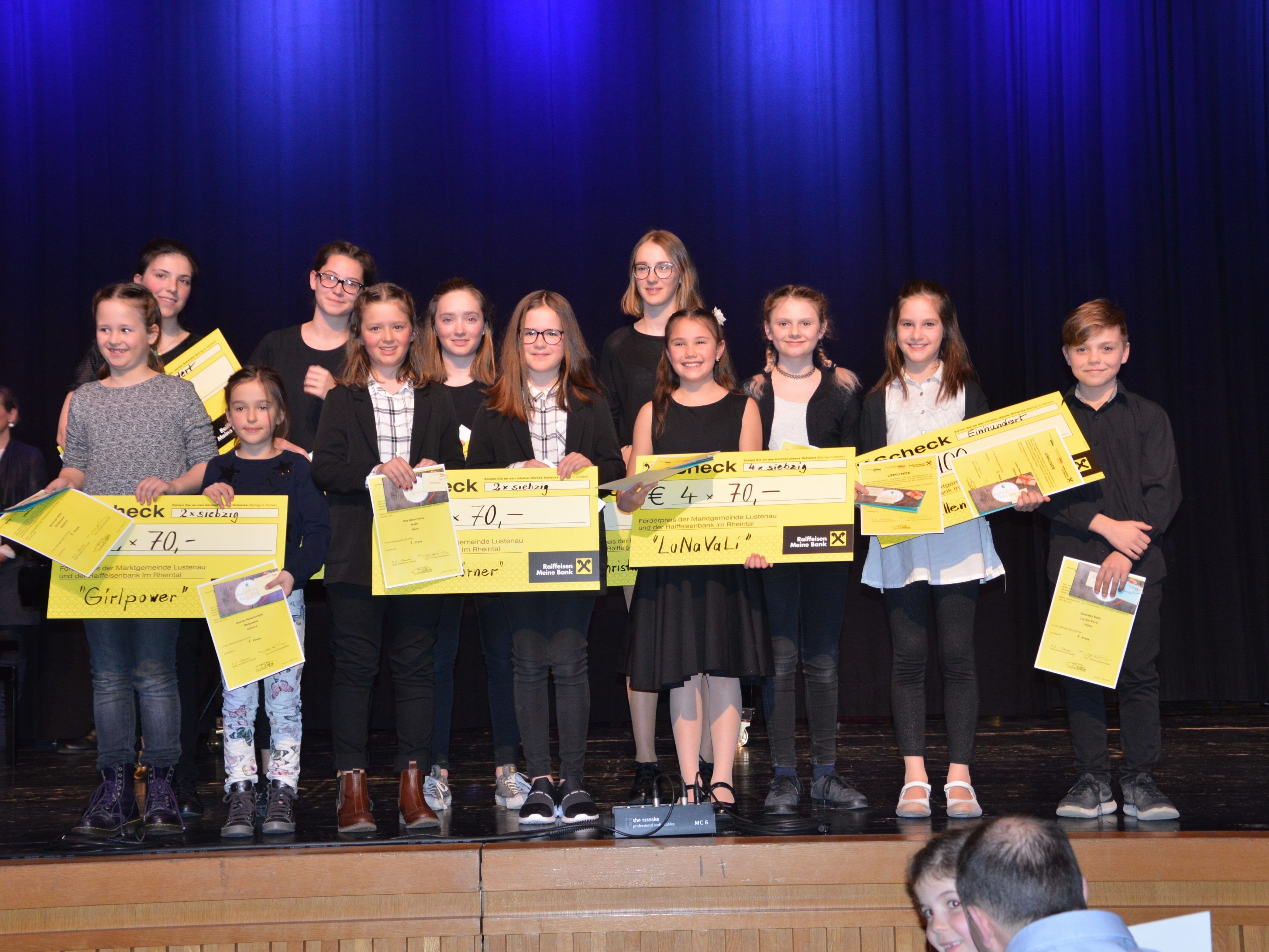 Förderpreis der Rheintalischen Musikschule 2019