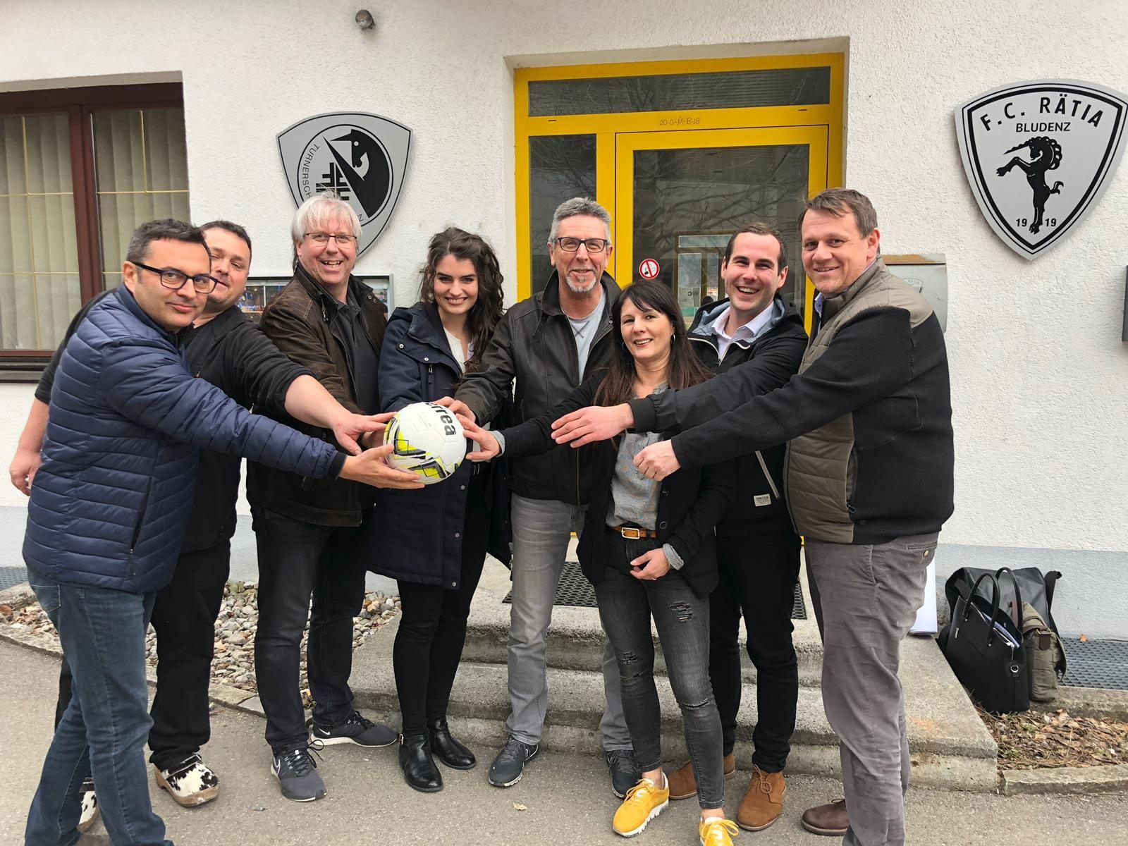 Stefan Kirisits, Stefan Fußenegger, Christoph Neyer, Larissa Heiseler, Ferdl Sattler, Zana Huber, Florian Hintringer und Christoph Thoma sind schon eifrig am planen.