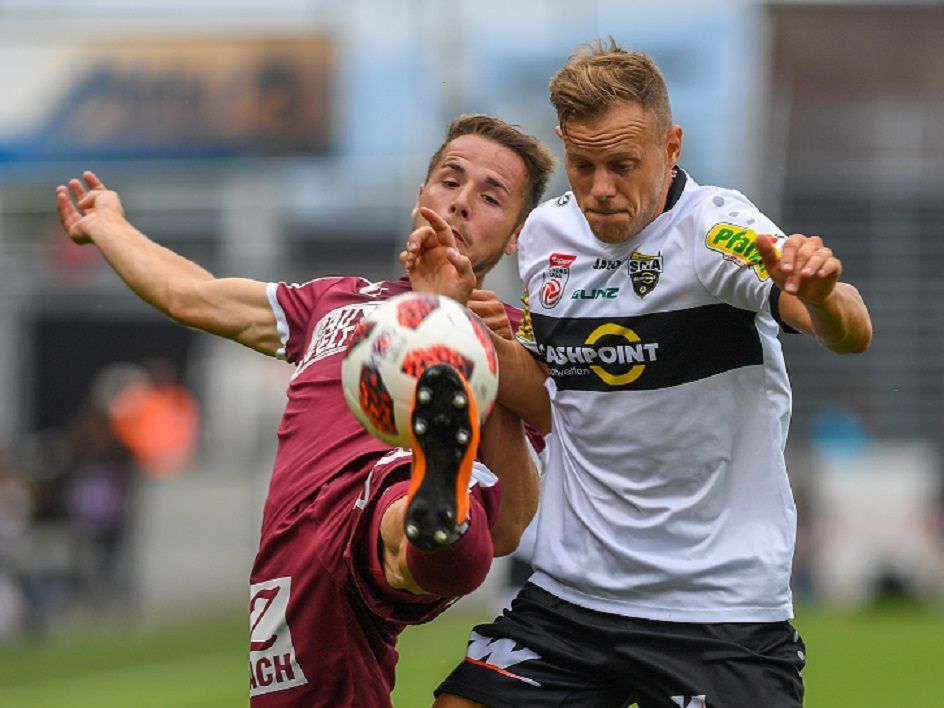 Rene Renner (Mattersburg) und Marco Meilinger (Altach)