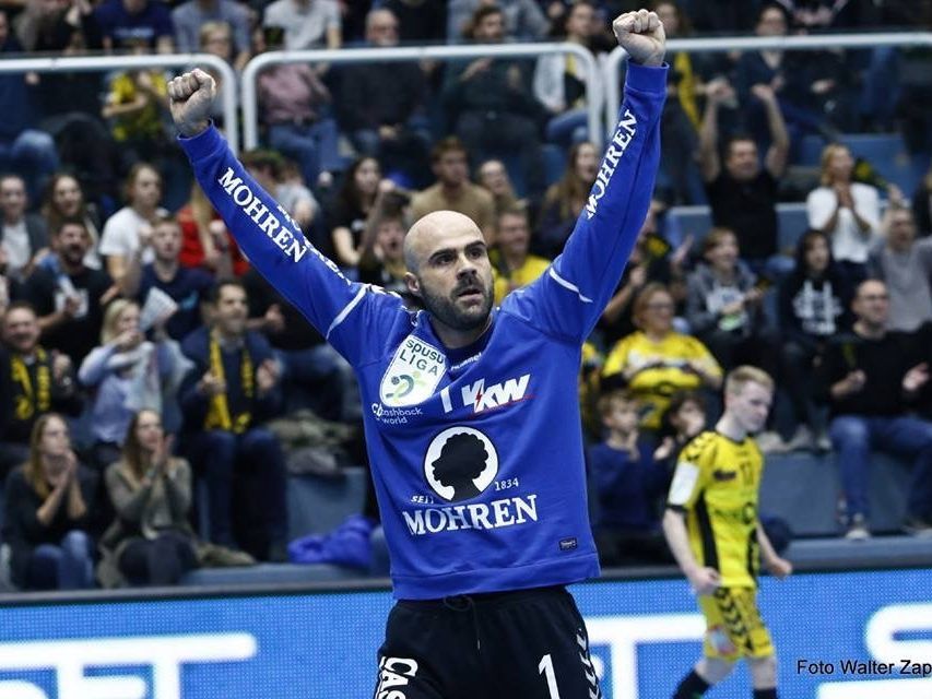 1. Goran Aleksic will in Hard wieder jubeln. 1. Goran Aleksic will in Hard wieder jubeln.
