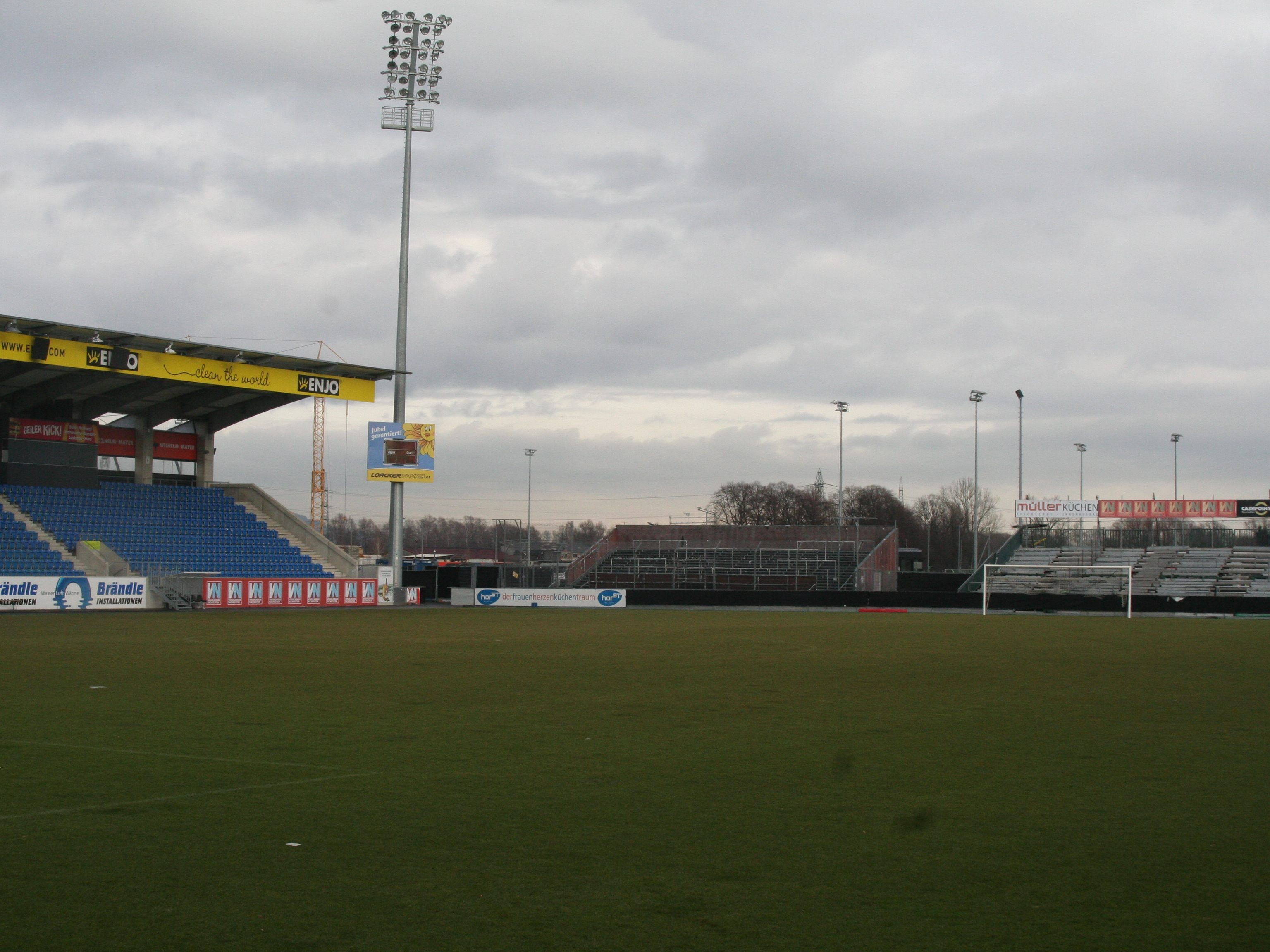 Die Altacher Arena bekommt auch eine neue Nordtribüne Die Altacher Arena bekommt auch eine neue Nordtribüne