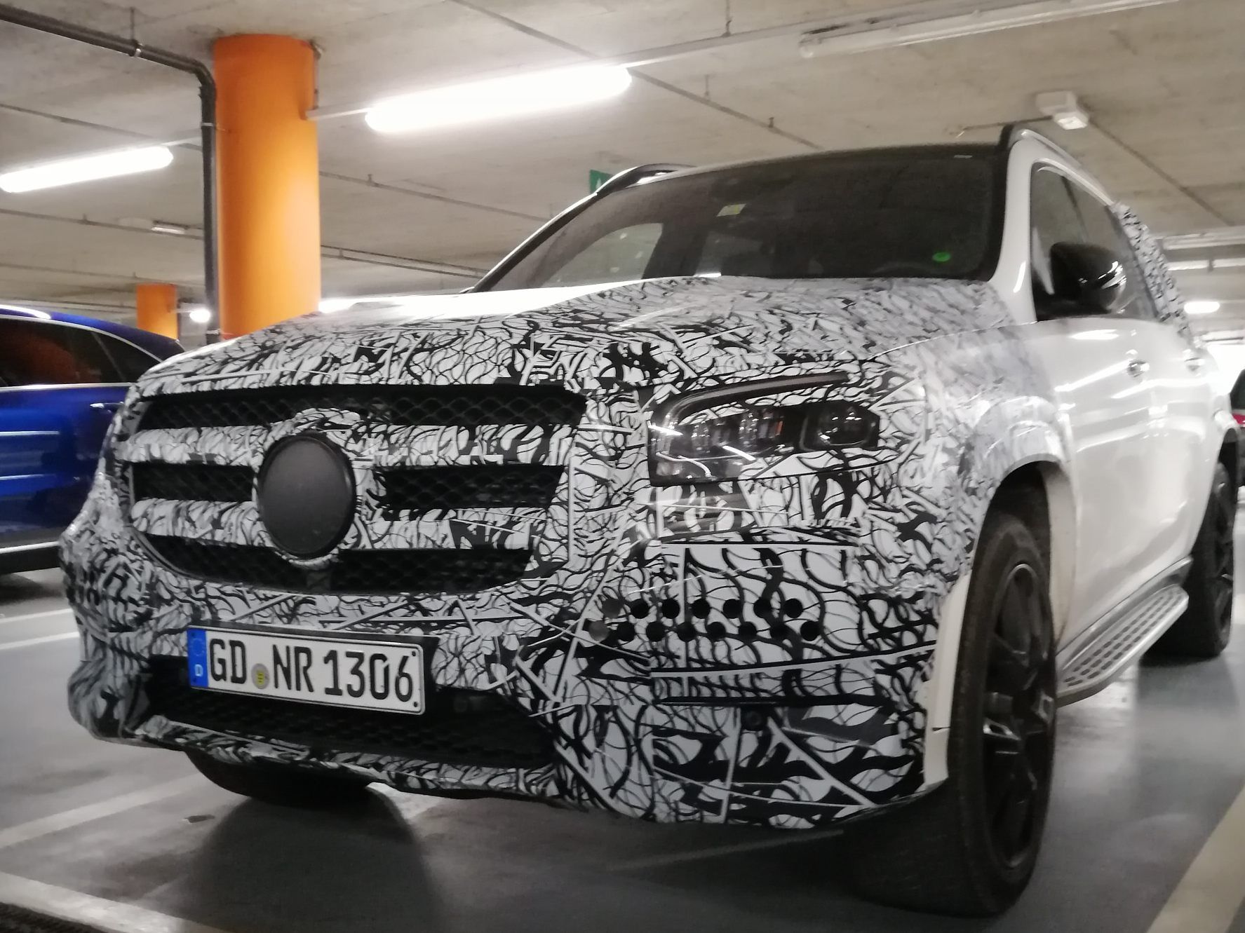 Erlkönig des Mercedes GLS