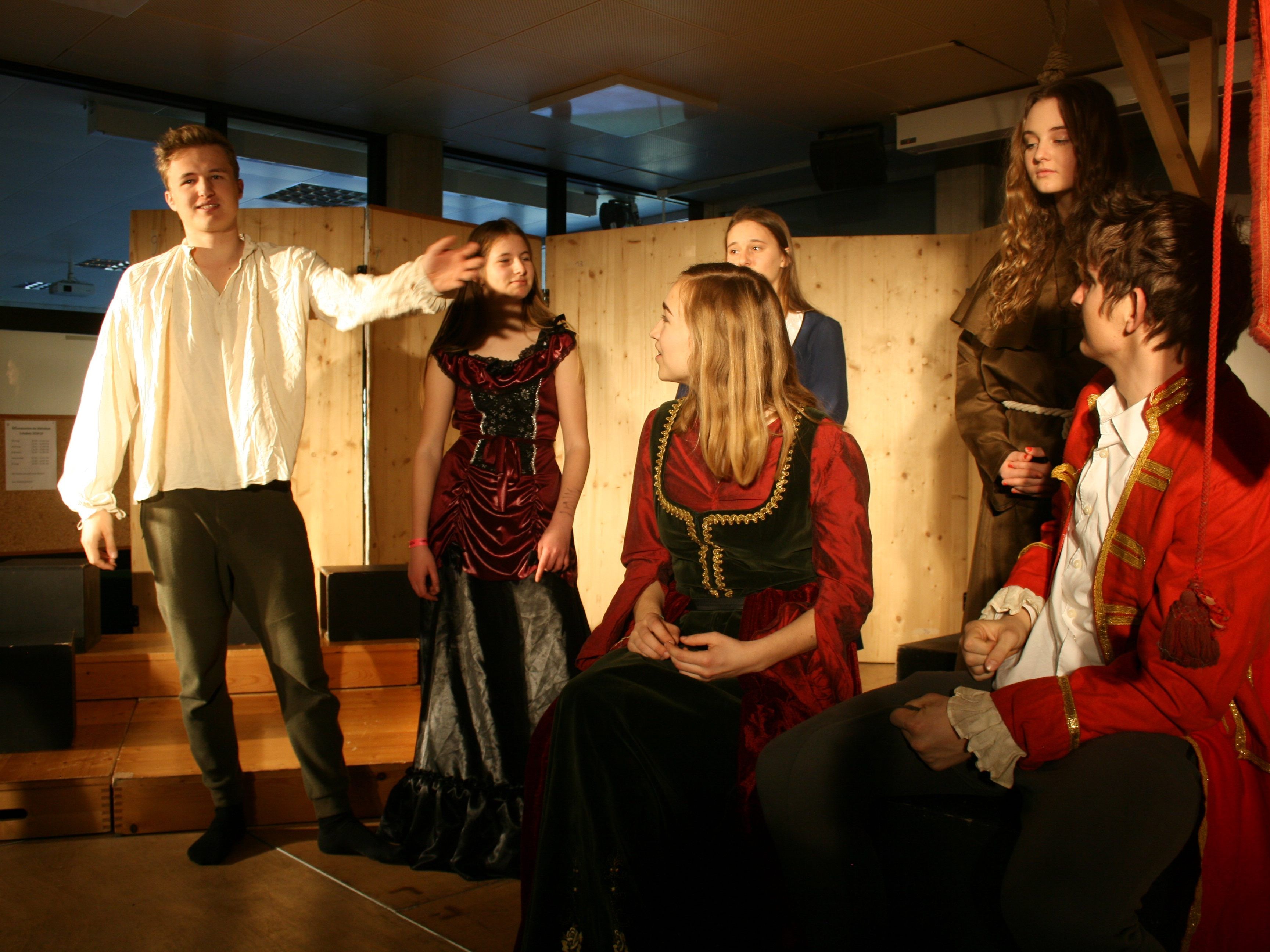 Das Schultheater des Borg Egg ist Garant für sehenswerte Theateraufführungen.