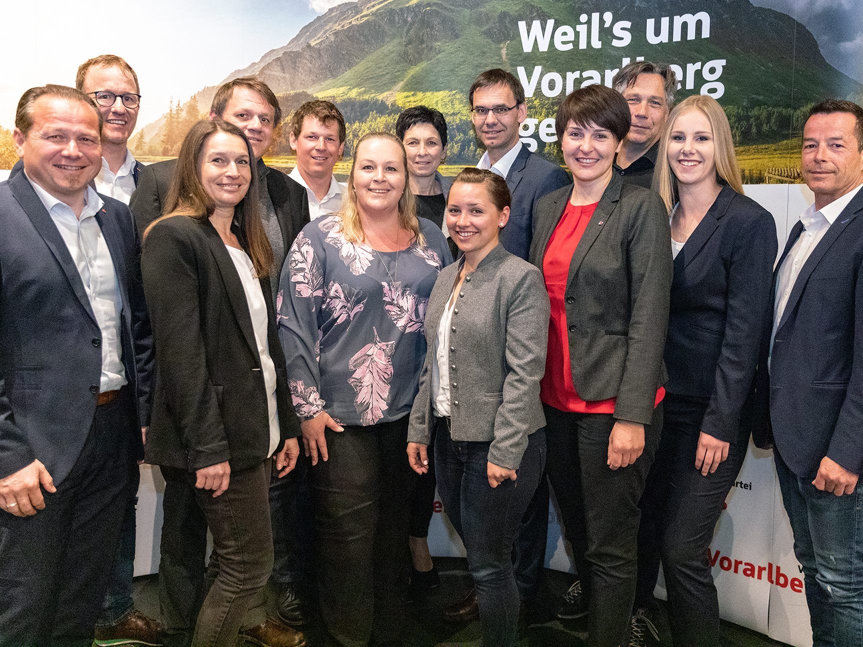 Das sind sie ÖVP-Kandidaten für den Bezirk Bludenz.