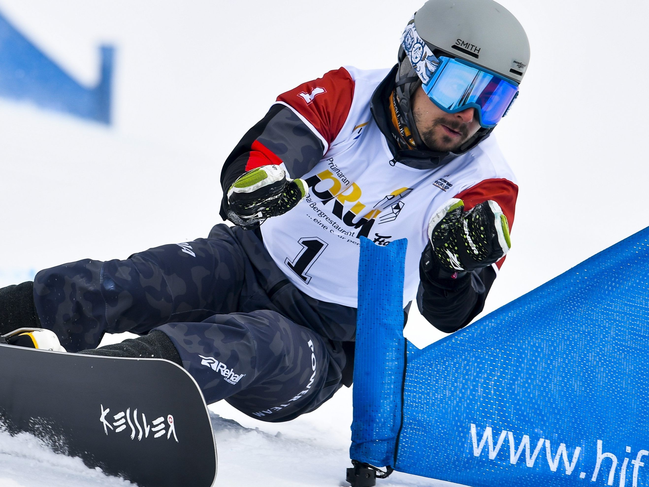 Lukas Mathies bei einem Rennen Anfang März in der Schweiz. Lukas Mathies bei einem Rennen Anfang März in der Schweiz.