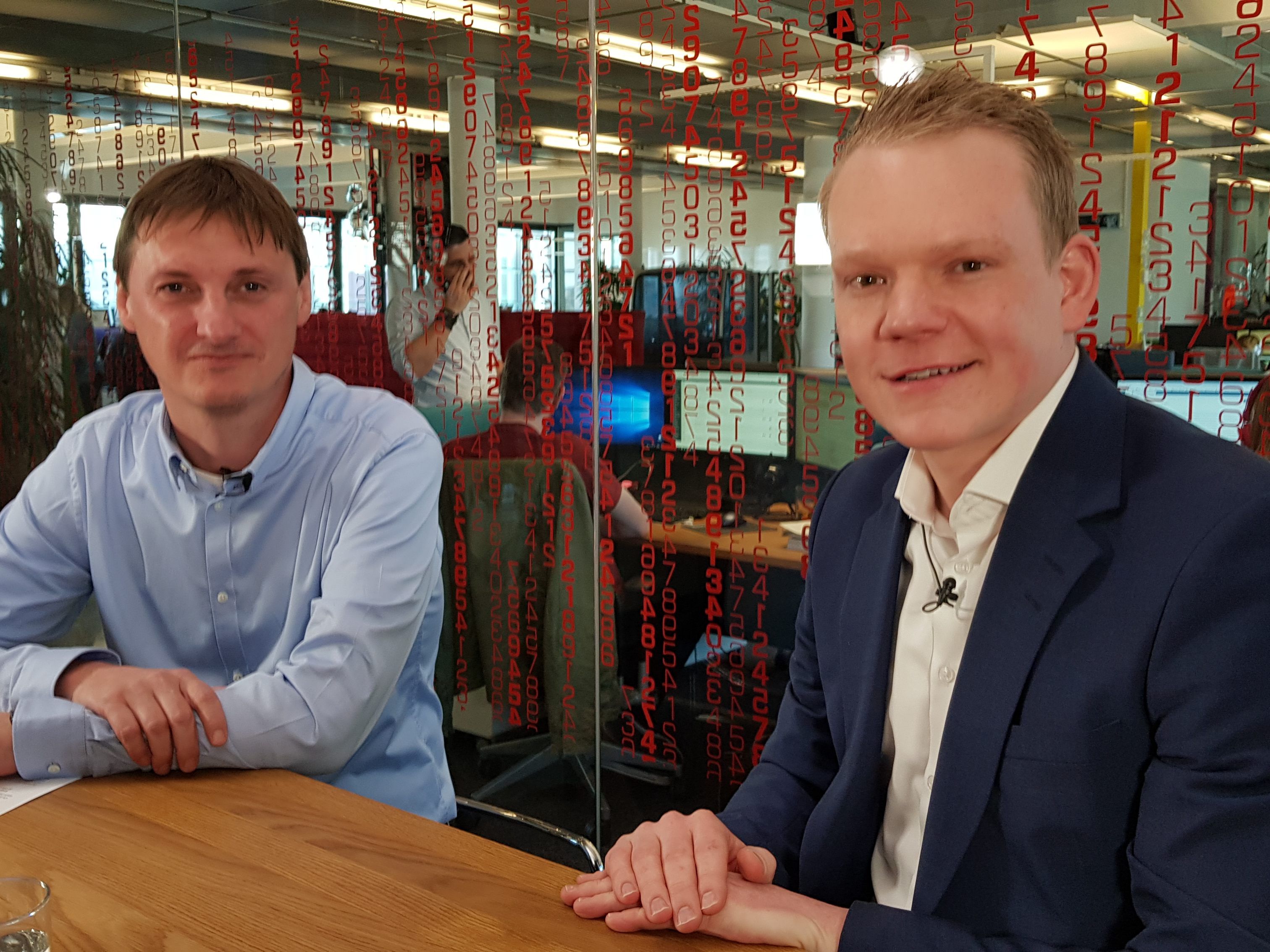 CR Marc Springer und Christoph Bitschi (FPÖ). CR Marc Springer und Christoph Bitschi (FPÖ).