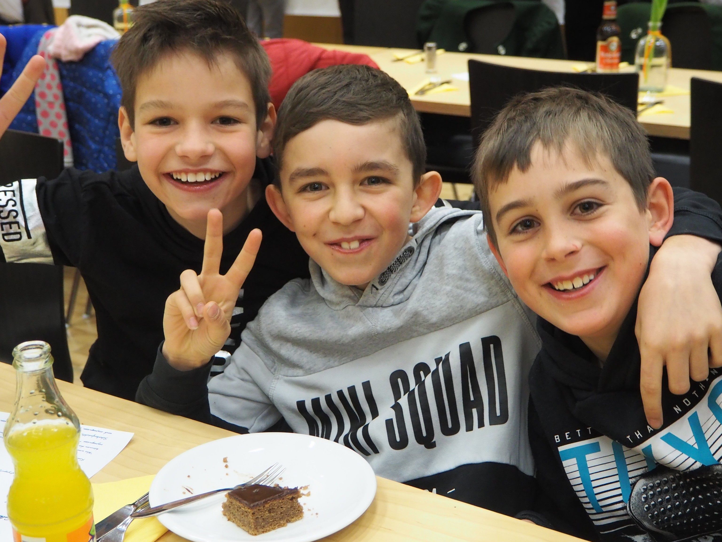 Simon, Tobias und Felix