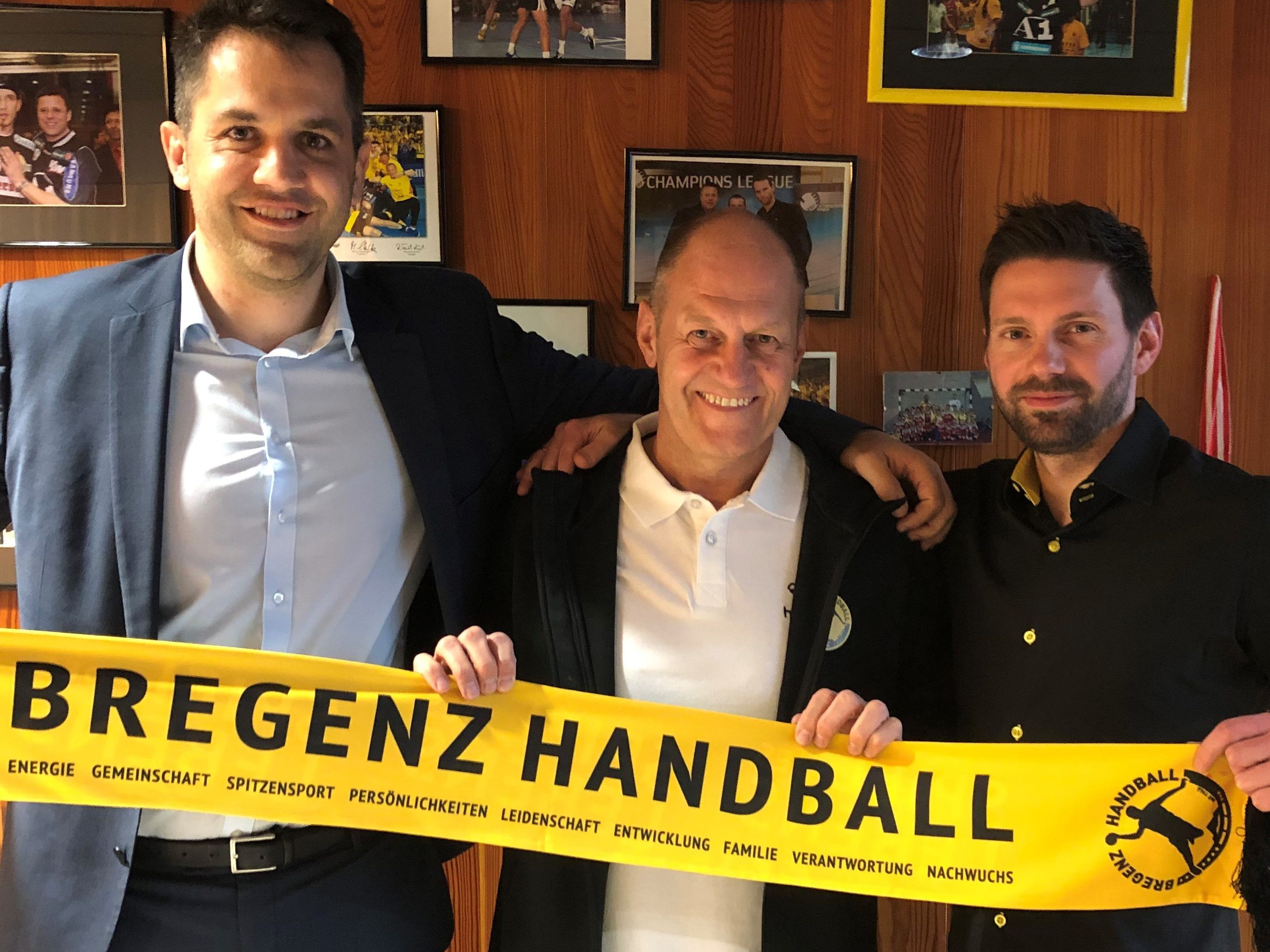 Sportvorstand Gregor Günther, Markus Burger, Geschäftsführer Sport Björn Tyrner. Sportvorstand Gregor Günther, Markus Burger, Geschäftsführer Sport Björn Tyrner.