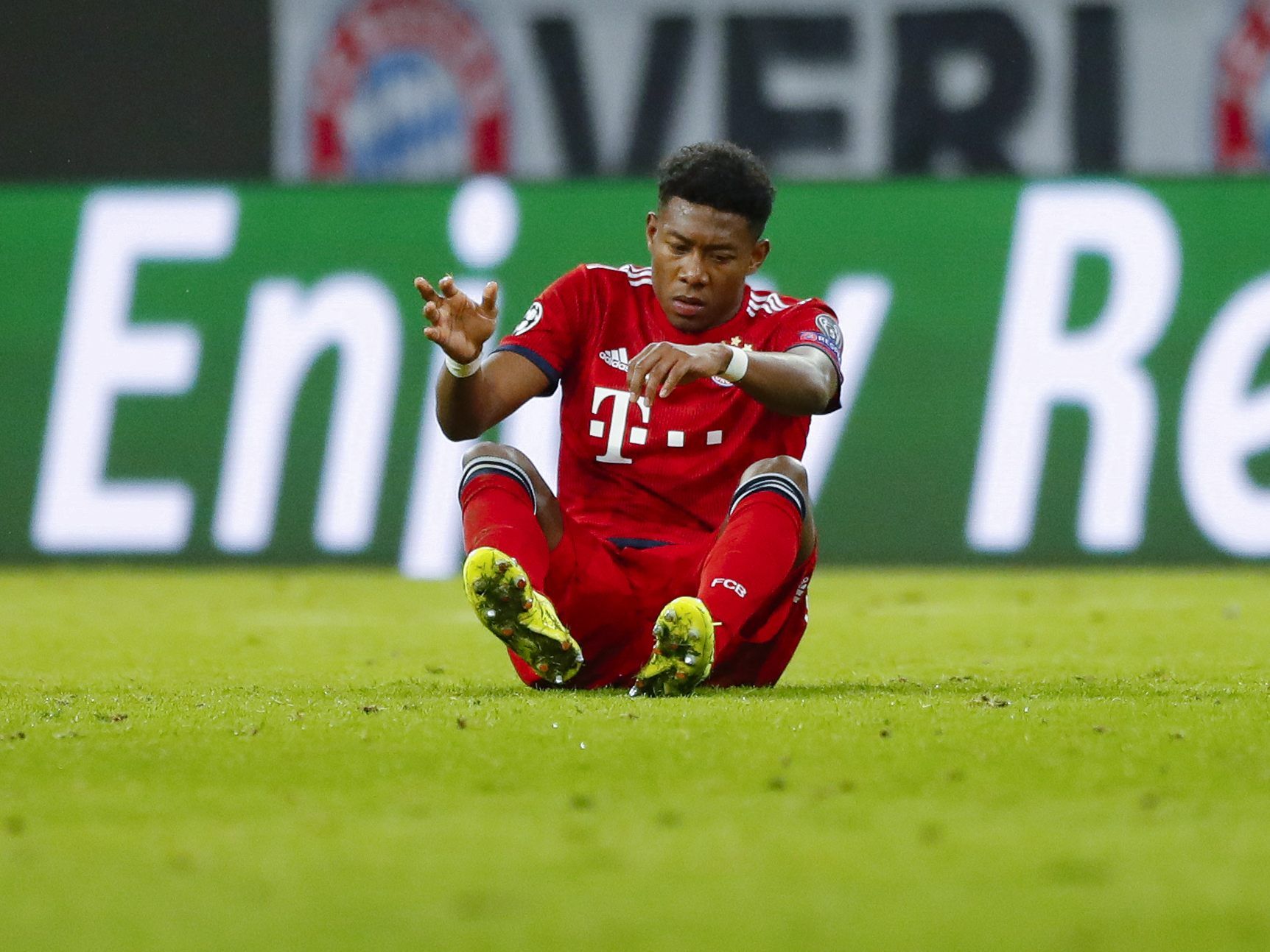 David Alaba von Bayern München. David Alaba von Bayern München.