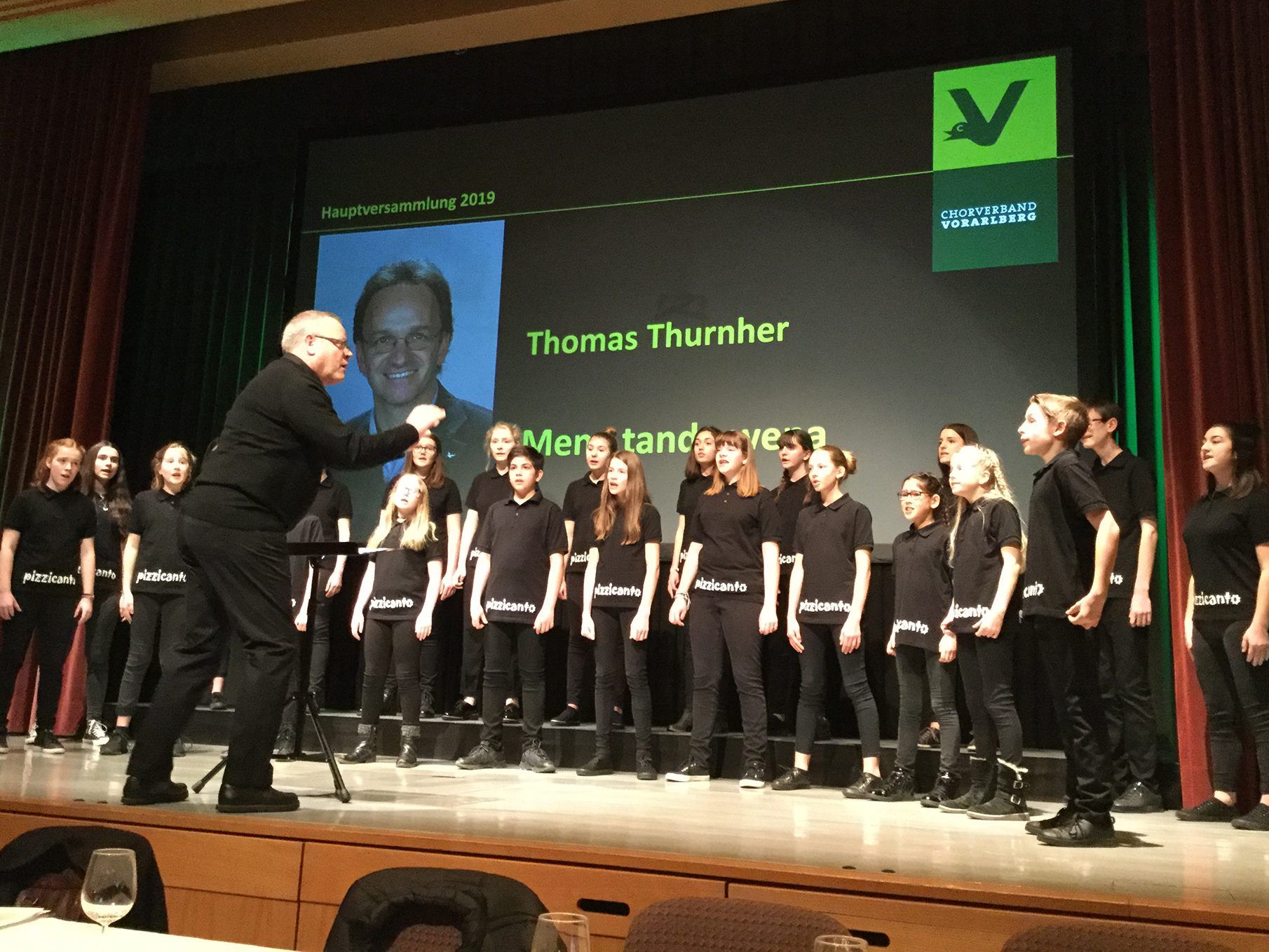 Ein Highlight des Abends: Der Kinderchor Pizzicanto präsentierte den Vorarlberger Teil der CHOR:sinfonie. Ein Highlight des Abends: Der Kinderchor Pizzicanto präsentierte den Vorarlberger Teil der CHOR:sinfonie.