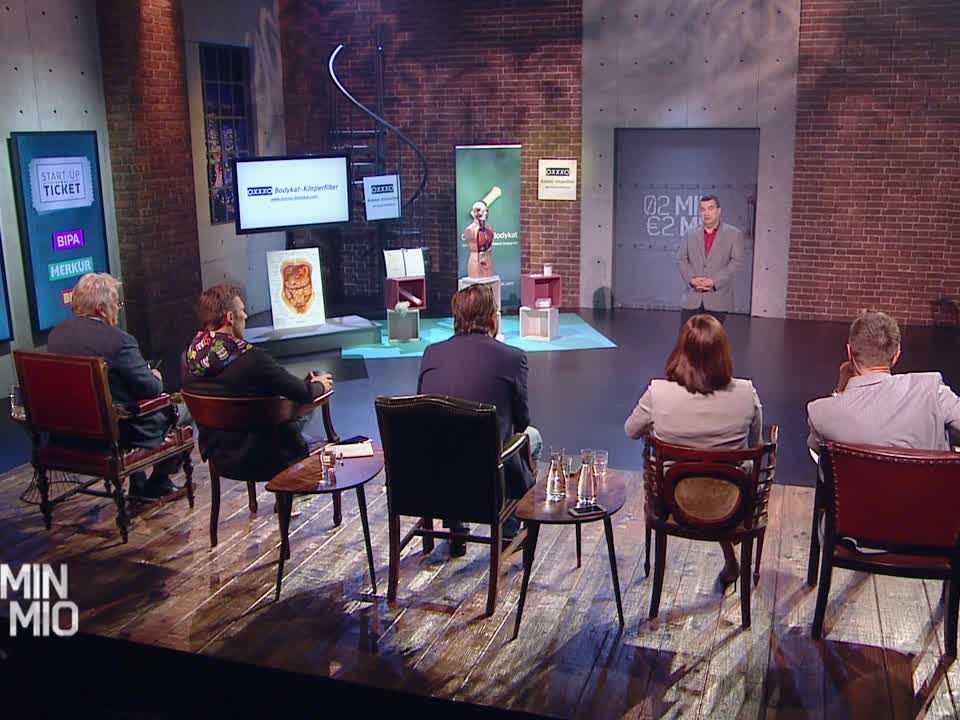 Der Körperfilter im Pitch bei "2 Minuten - 2 Millionen".