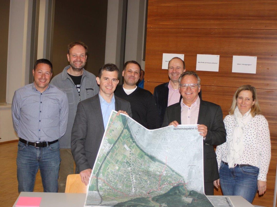 Eine Arbeitsgruppe befasst sich mit dem Straßen- und Wegekonzept für Rankweils Verkehr