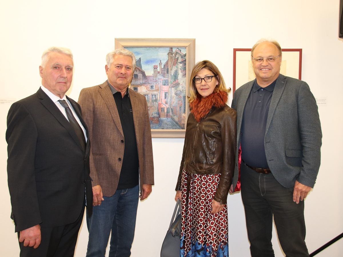 Alwin Rohner, Fritz Kohlhaupt sowie Cilli und Bgm. Elmar Rhomberg. Alwin Rohner, Fritz Kohlhaupt sowie Cilli und Bgm. Elmar Rhomberg.