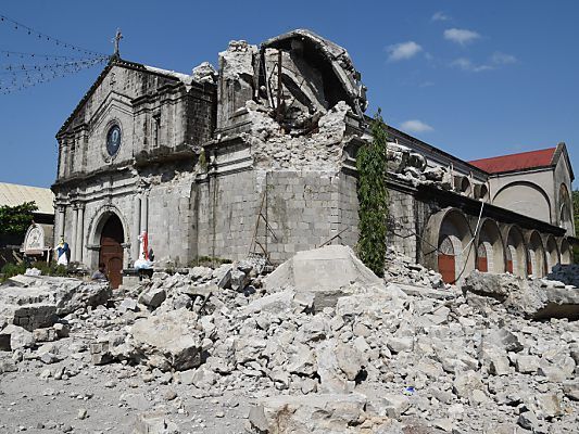 Zahlreiche Gebäude sind eingestürzt