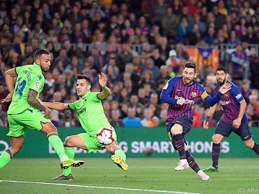 Nach dem Sieg gegen Levante ist Barca uneinholbar