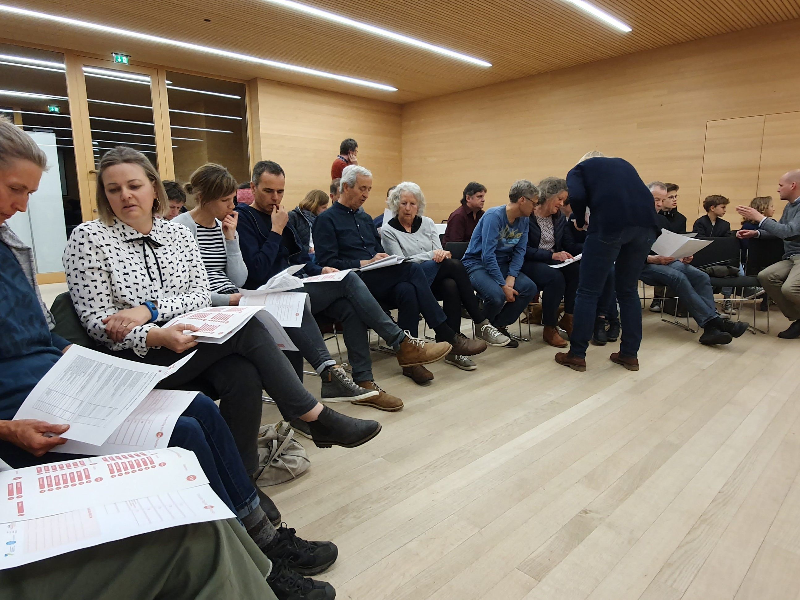 Mit den Teilnehmern wurden bei der Auftaktveranstaltung in Krumbach erste konkrete Maßnahmen für den Praxistest vereinbart.