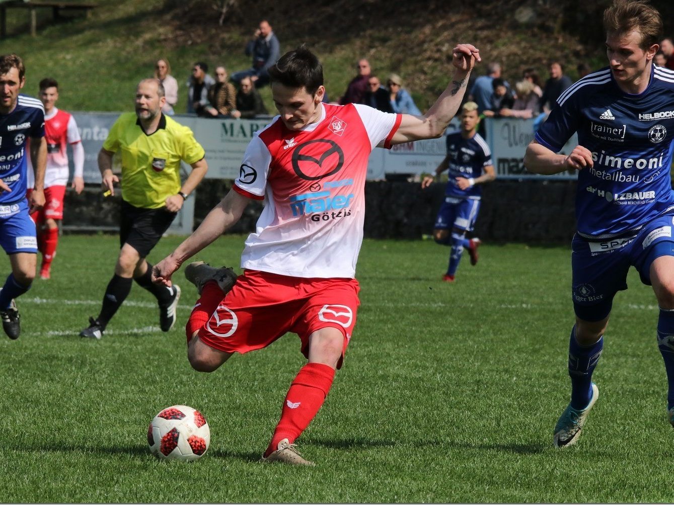 Goldtorschütze Fabian Koch traf zum 22. Mal in dieser Saison