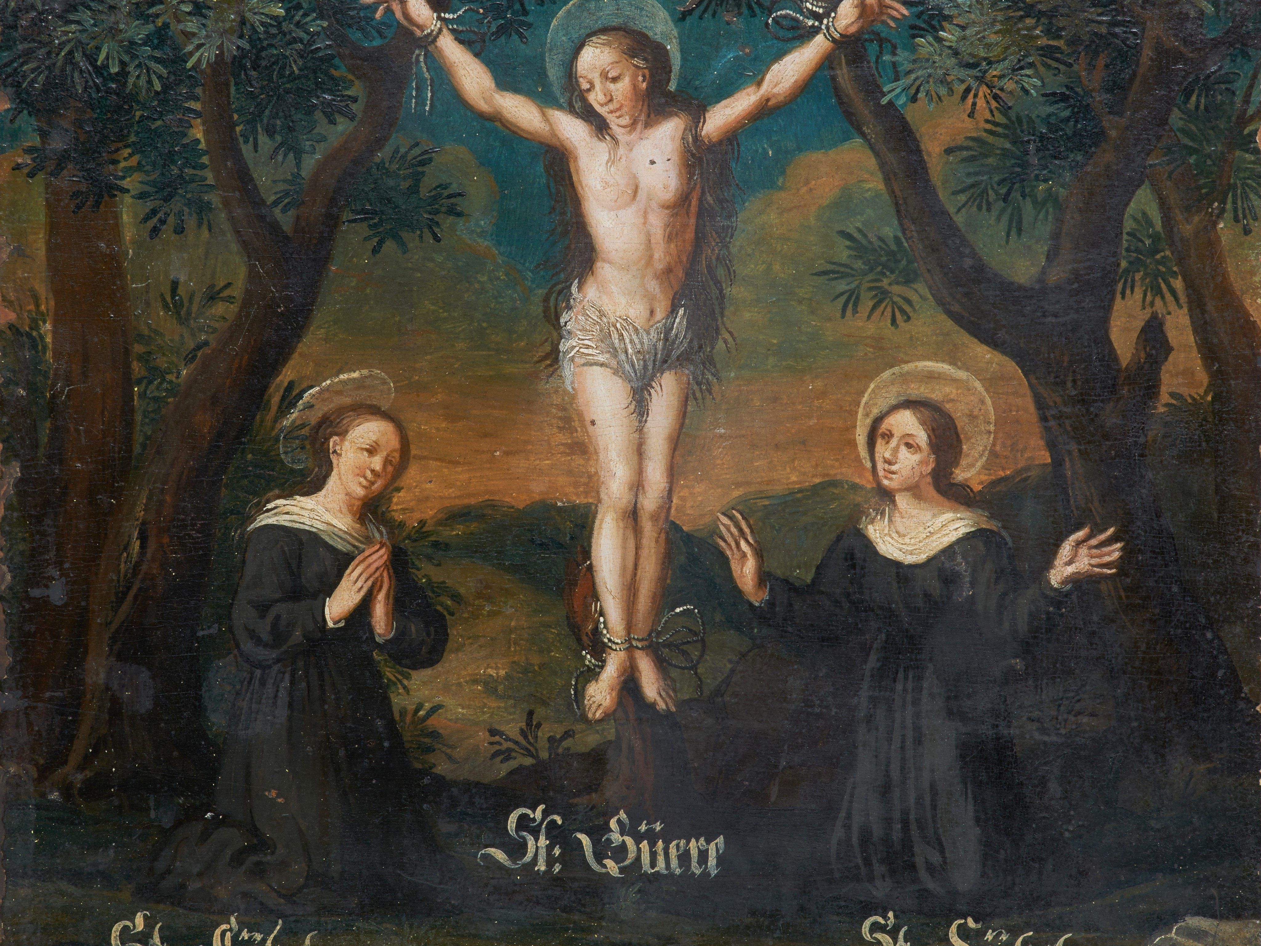 Die neue Ausstellung möchte eine Bestandsaufnahme zur Kultfigur der Frau am Kreuz quer durch die Jahrhunderte abgeben. Die neue Ausstellung möchte eine Bestandsaufnahme zur Kultfigur der Frau am Kreuz quer durch die Jahrhunderte abgeben.