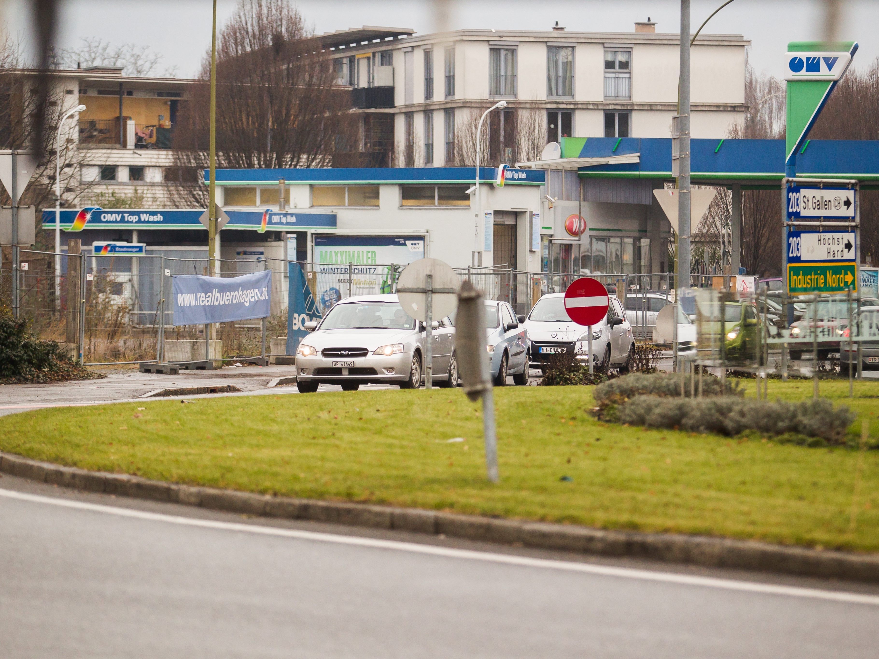 Der Unfall passierte in der Nähe des Engel-Kreisverkehrs/Symbolbild