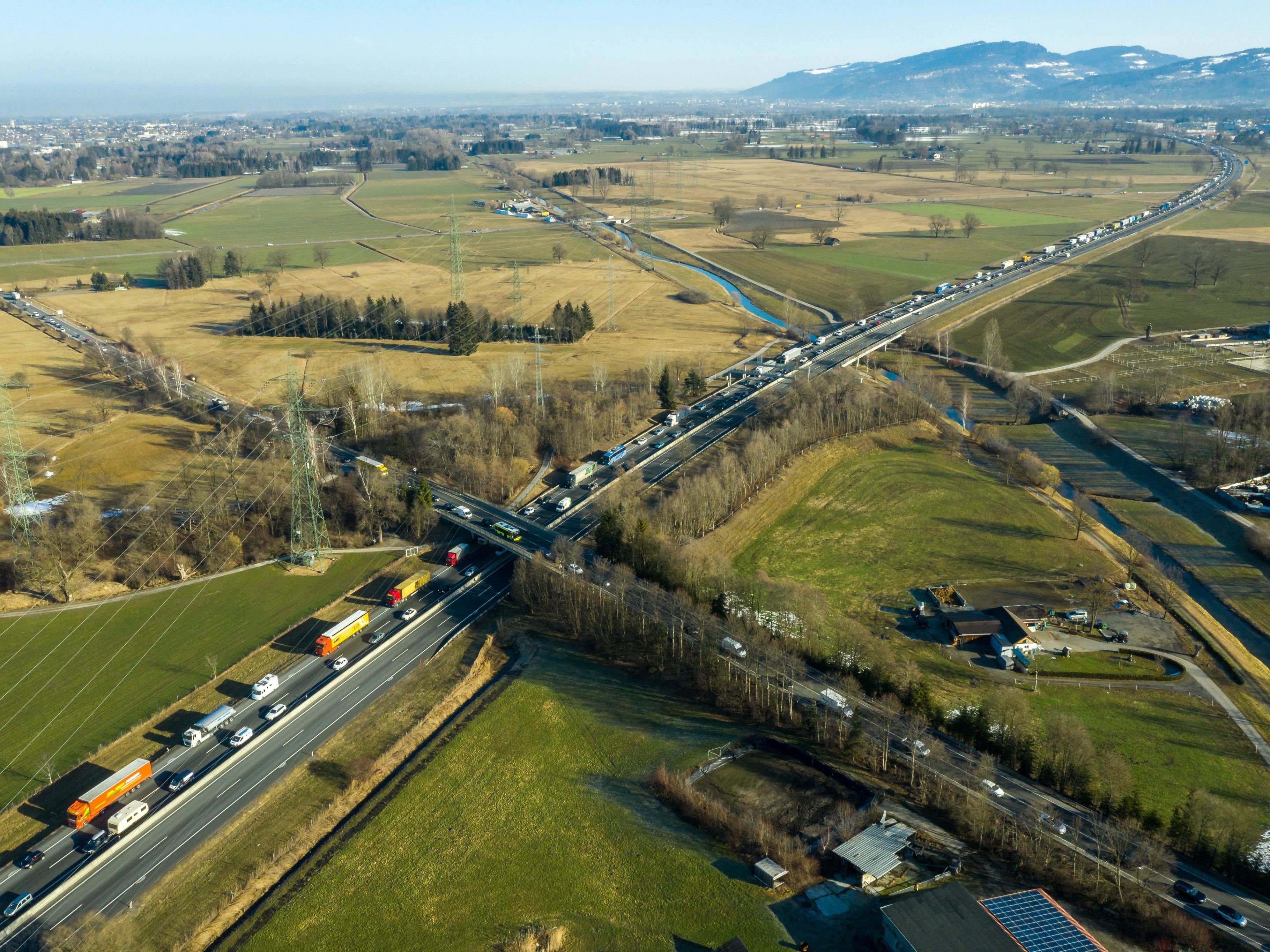 Heute staut es an vielen Punkten.
