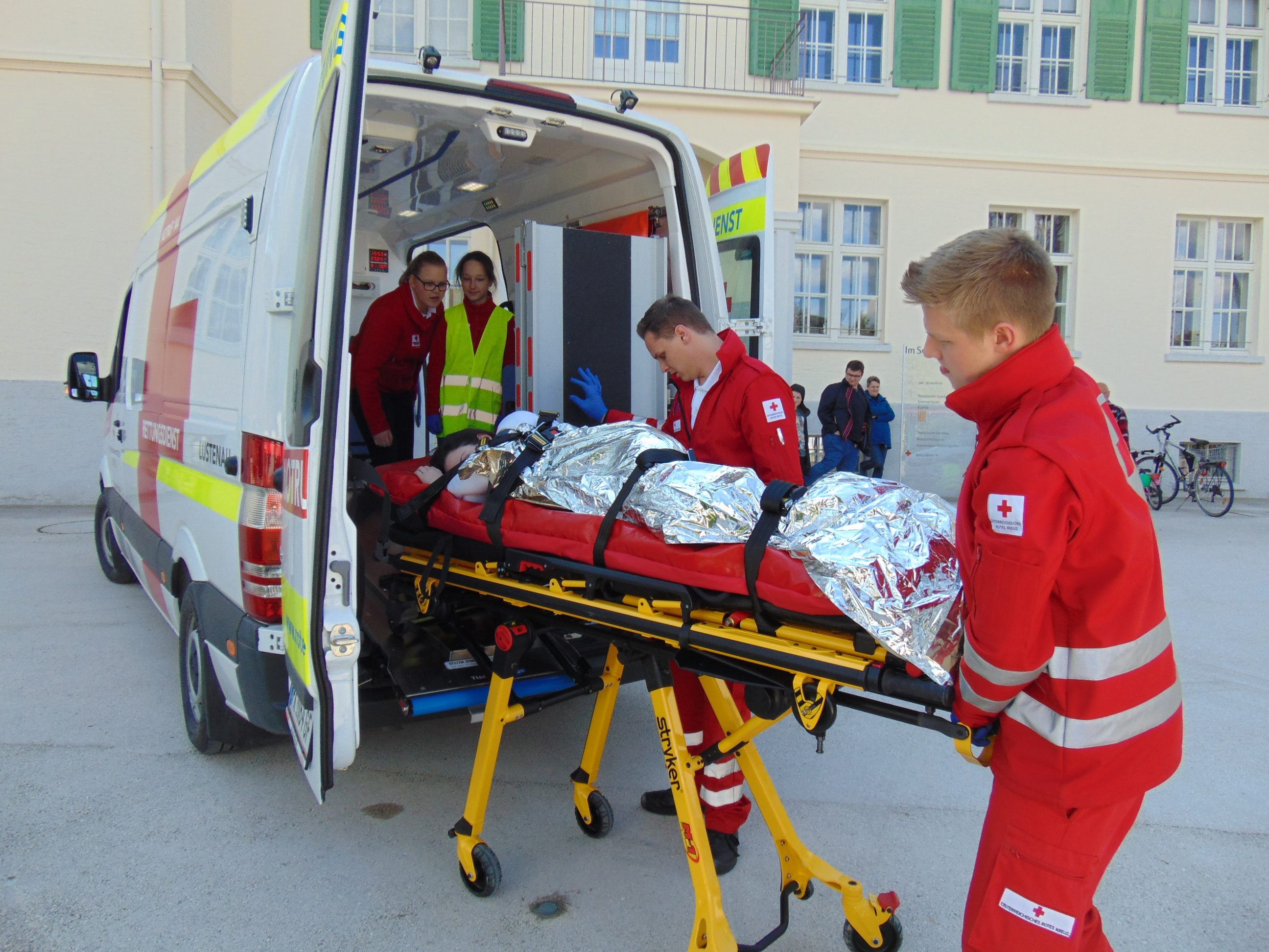 Die Rettung Lustenau  wurde 2018 zu 6.681 Einsätzen gerufen (Symbolbild)