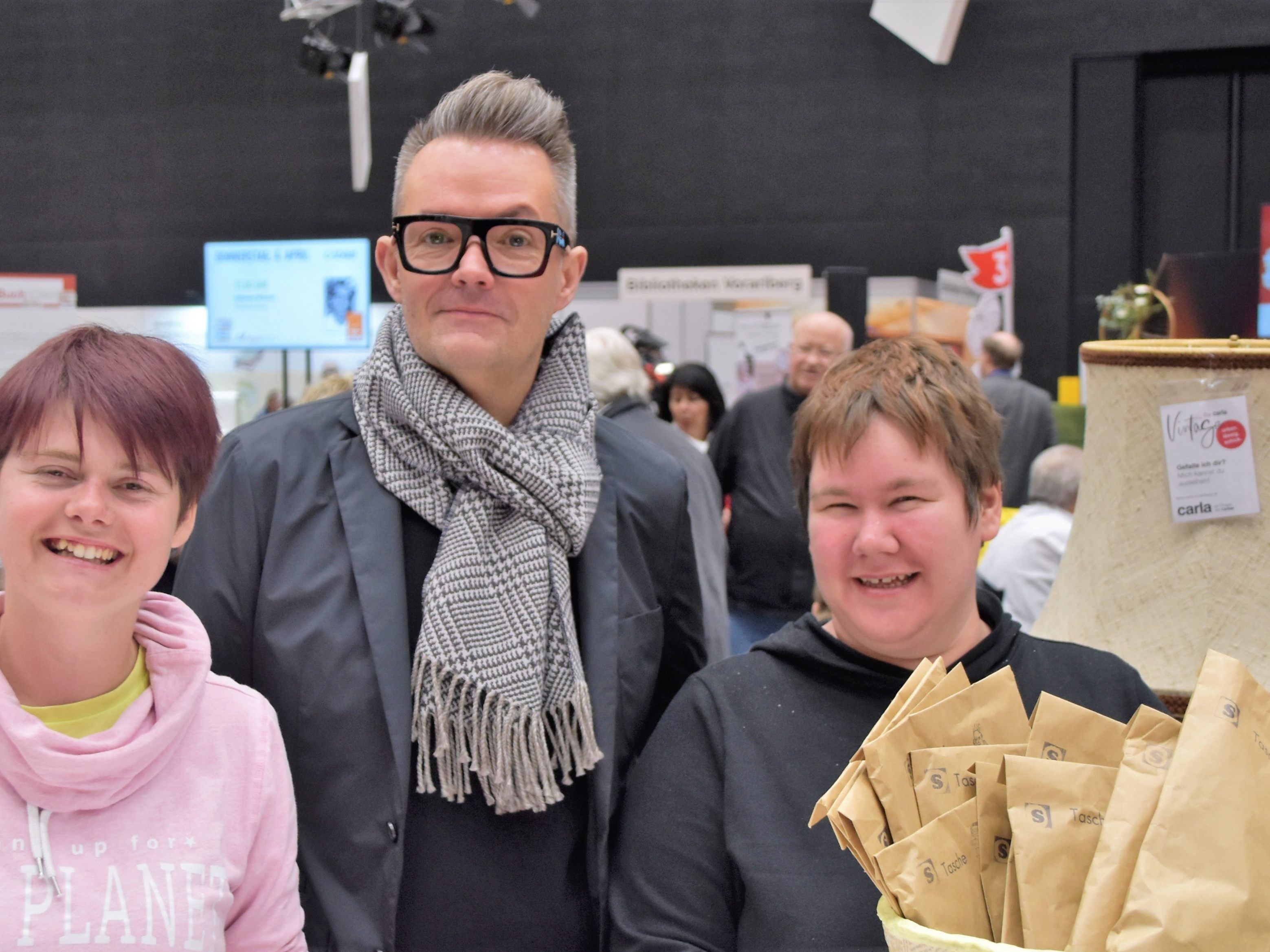 Corinna Zobel, Jürgen Urdl und Anna Fetz