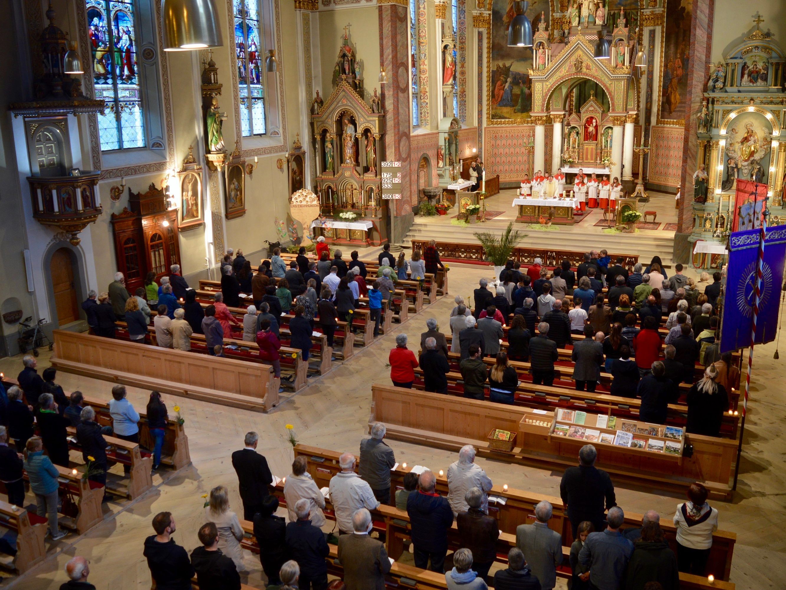 Osternachtfeier 2019 in der Pfarrkirche Schruns