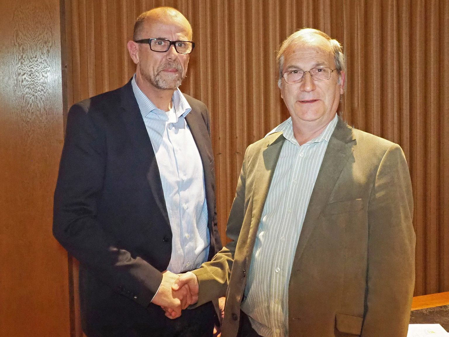 Der nächste Bürgermeister von Frastanz Walter Gohm und sein Vorgänger Eugen Gabriel. Der nächste Bürgermeister von Frastanz Walter Gohm und sein Vorgänger Eugen Gabriel.