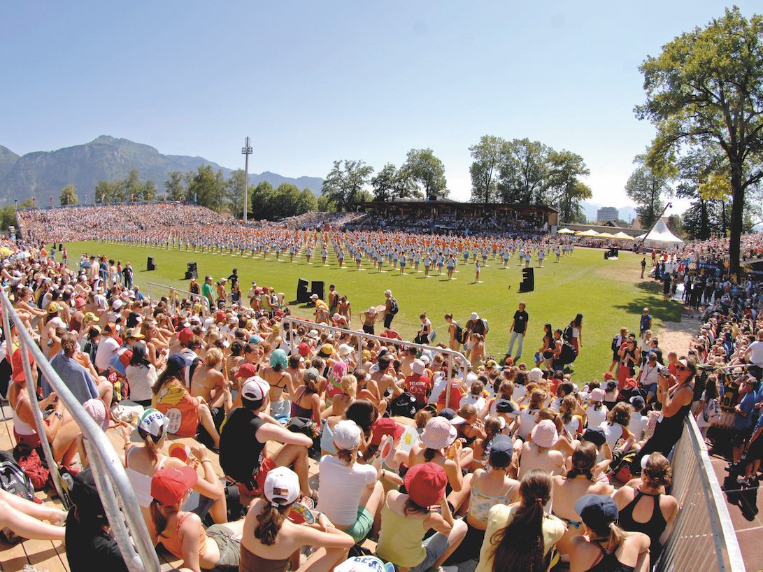 Schon die Gymnaestrada 2017 in Vorarlberg zog zahlreiche Zuschauer an.