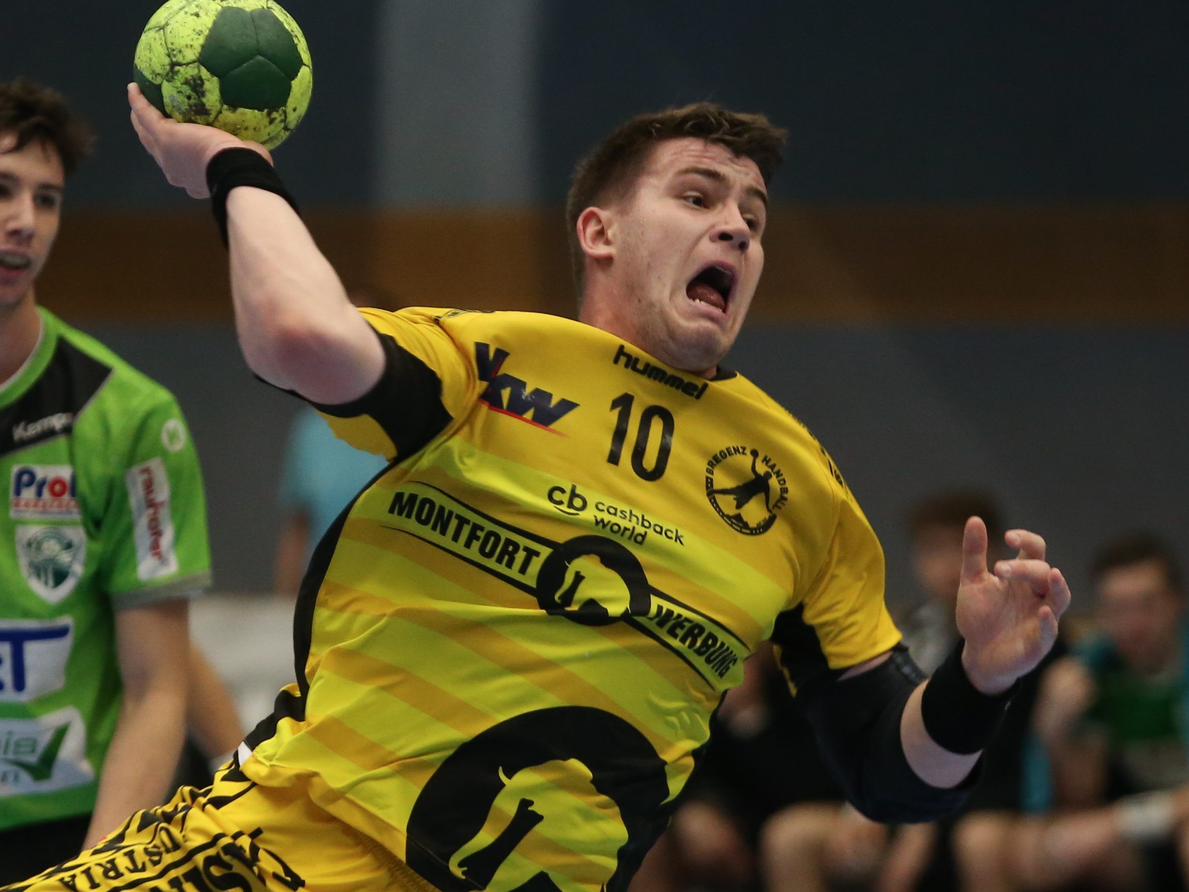 Spiel 1 der Serie SG Handball Westwien vs Bregenz Handball ging an die Wiener.