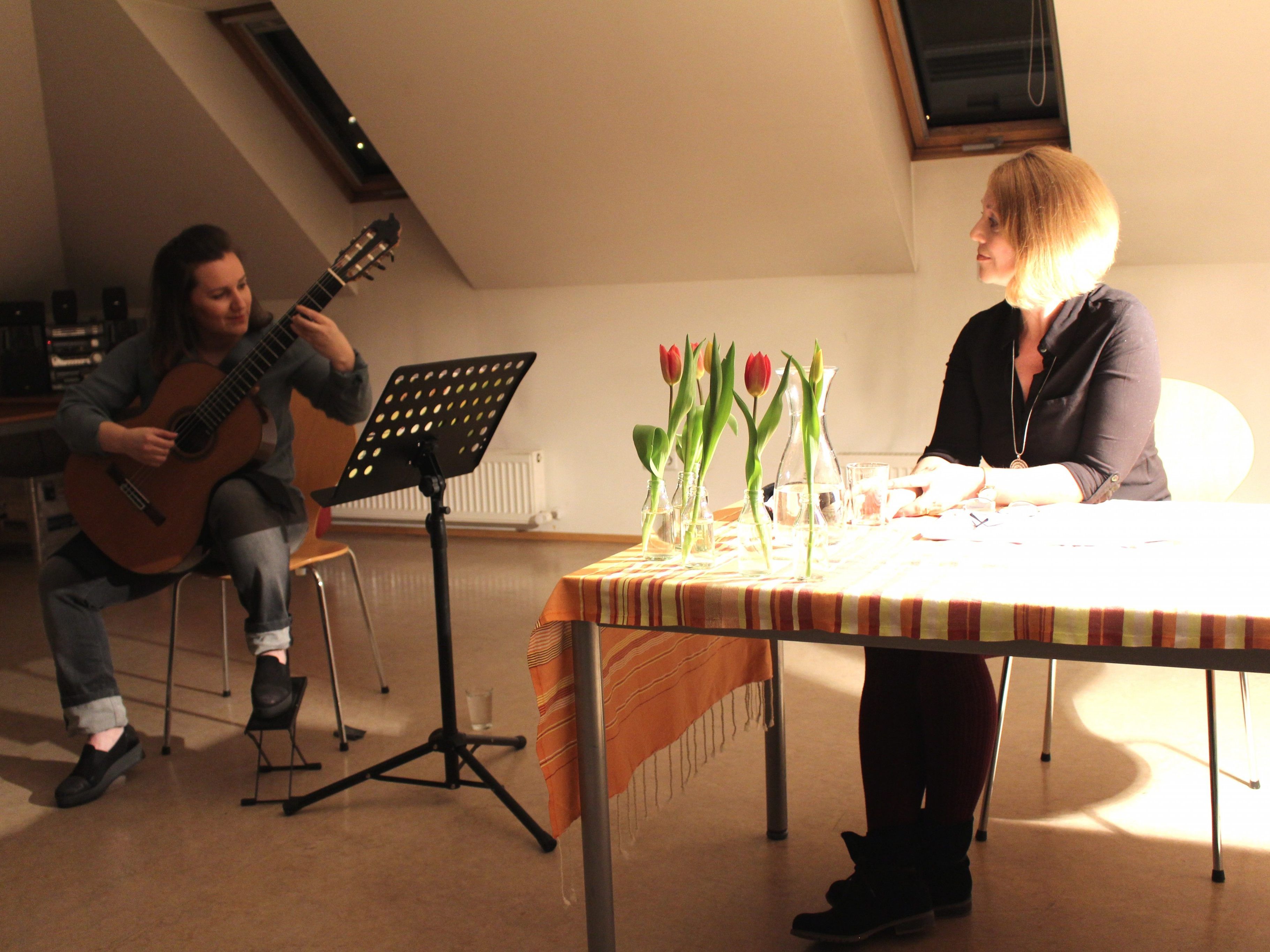 „Wort und Klang“ mit Valerie Travaglini und Angela Mair